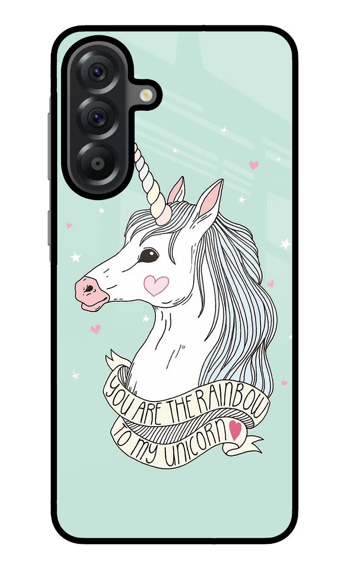 Unicorn Wallpaper Samsung A56 5G Glass Case