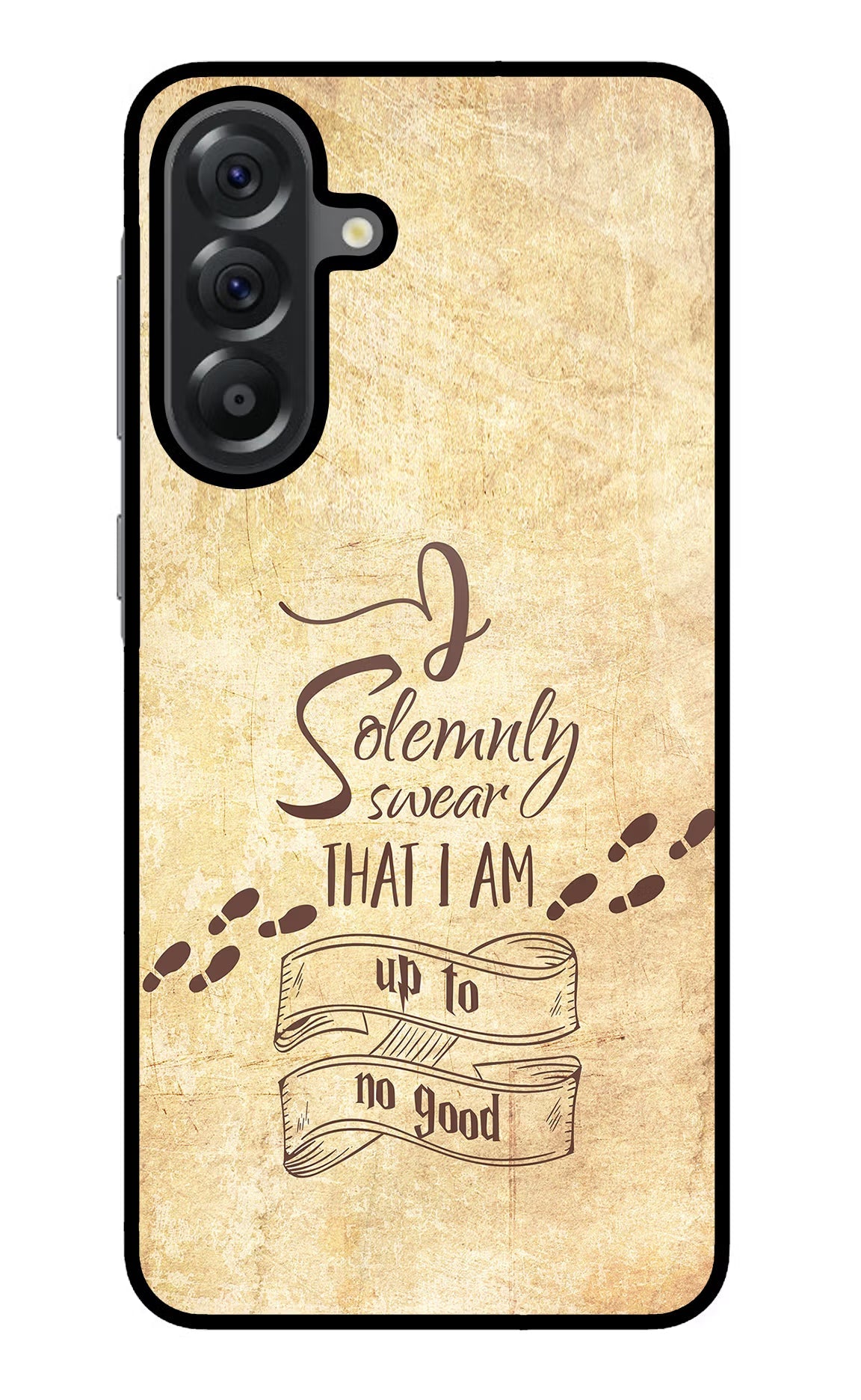 I Solemnly swear that i up to no good Samsung A56 5G Glass Case
