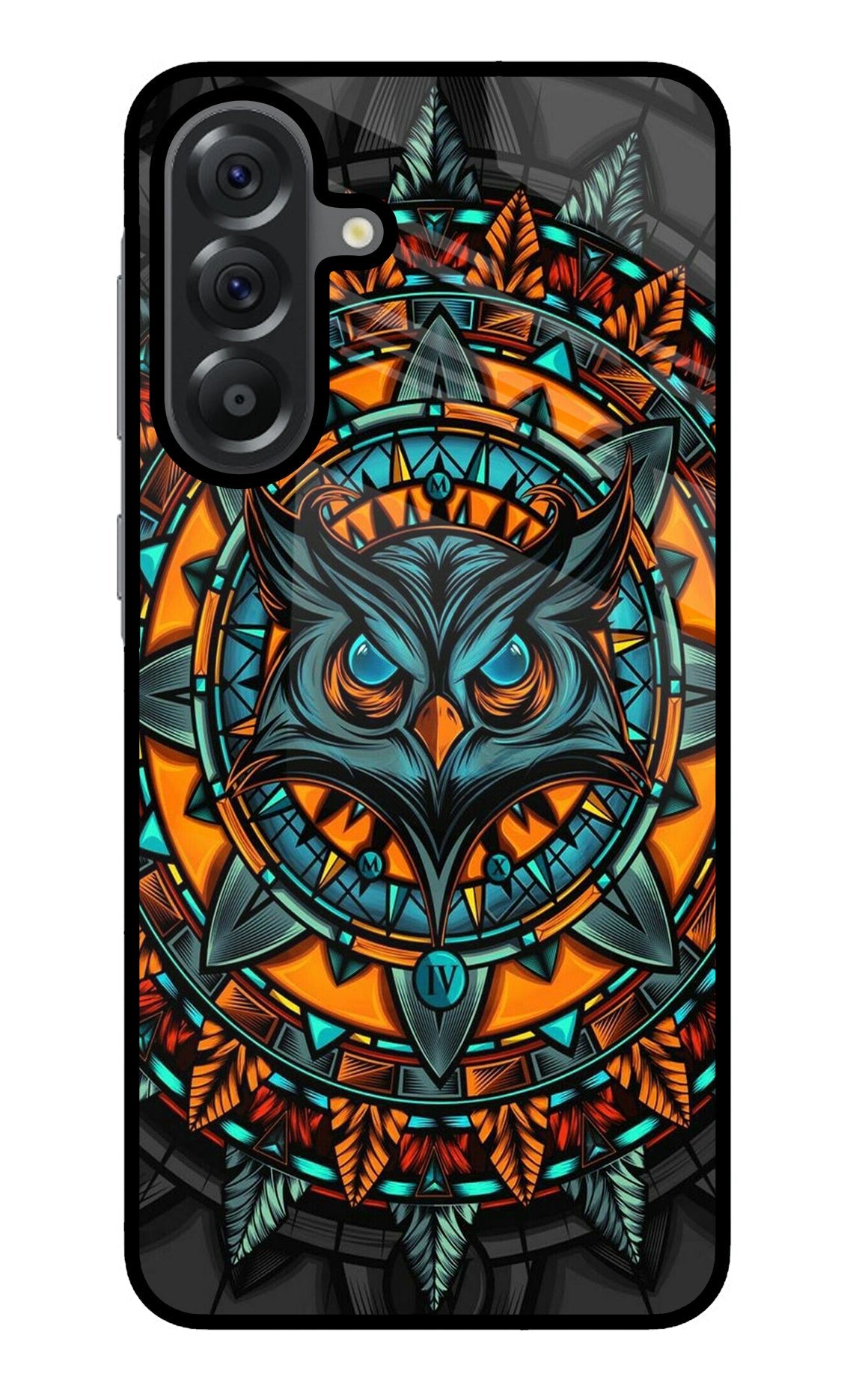 Angry Owl Art Samsung A56 5G Back Cover