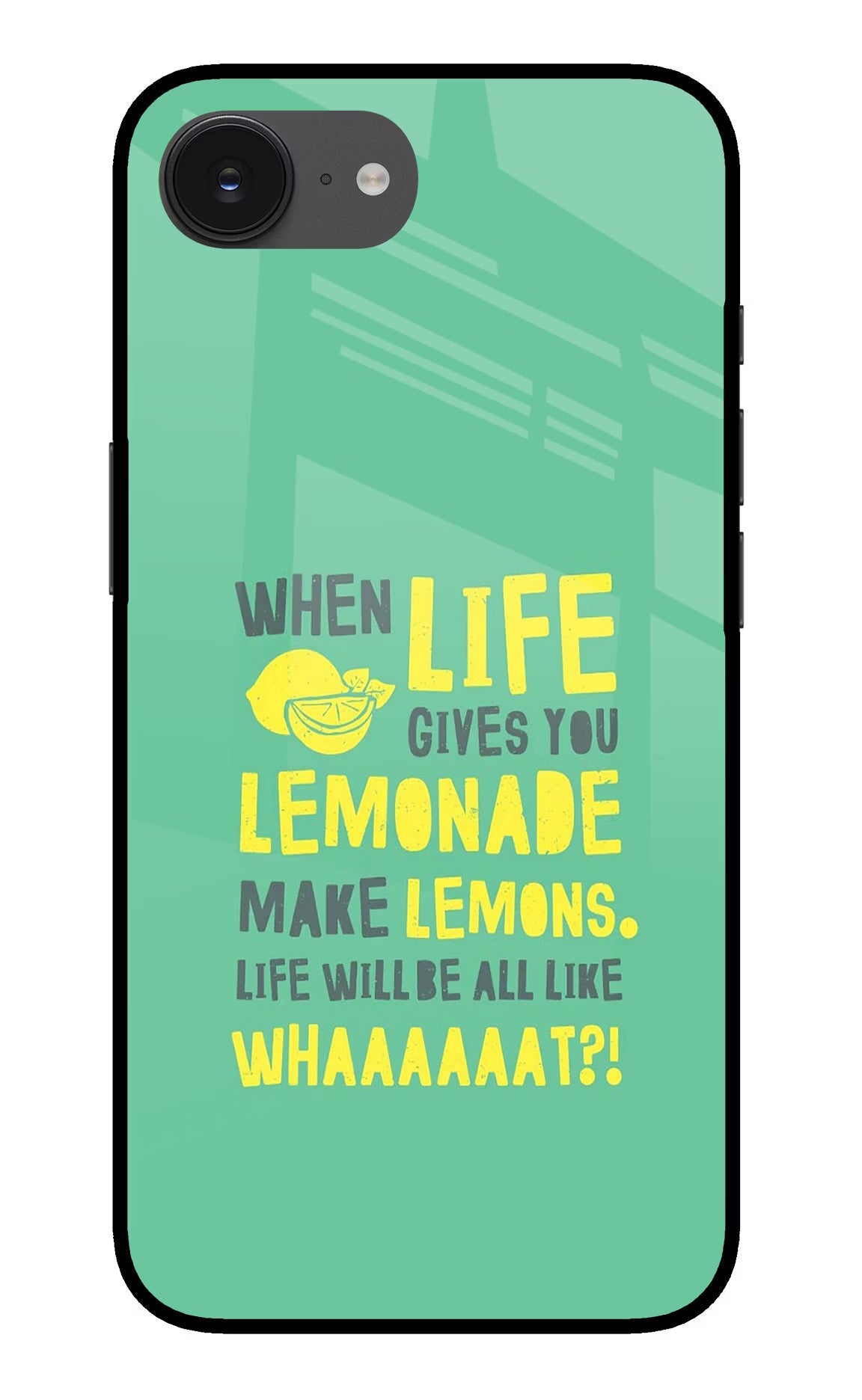 Quote iPhone 16e Back Cover