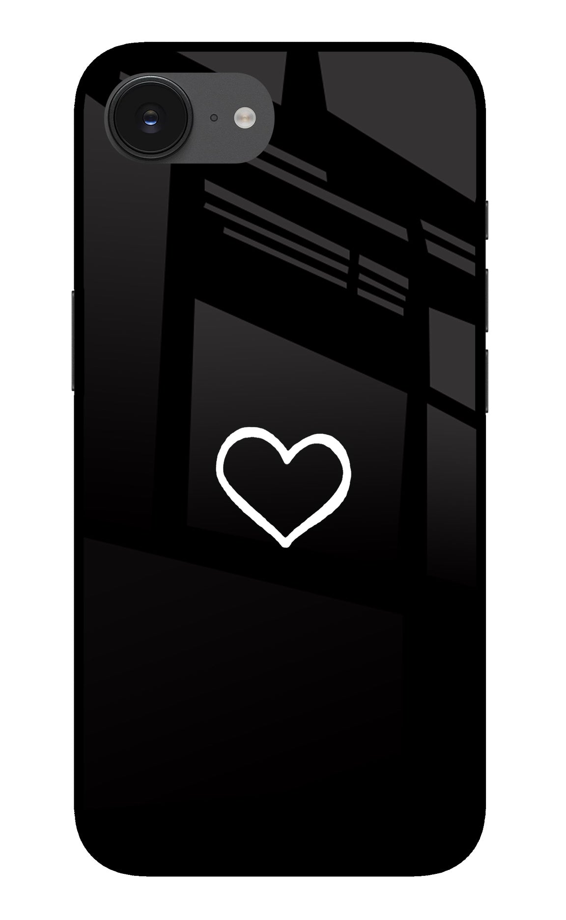 Heart iPhone 16e Back Cover