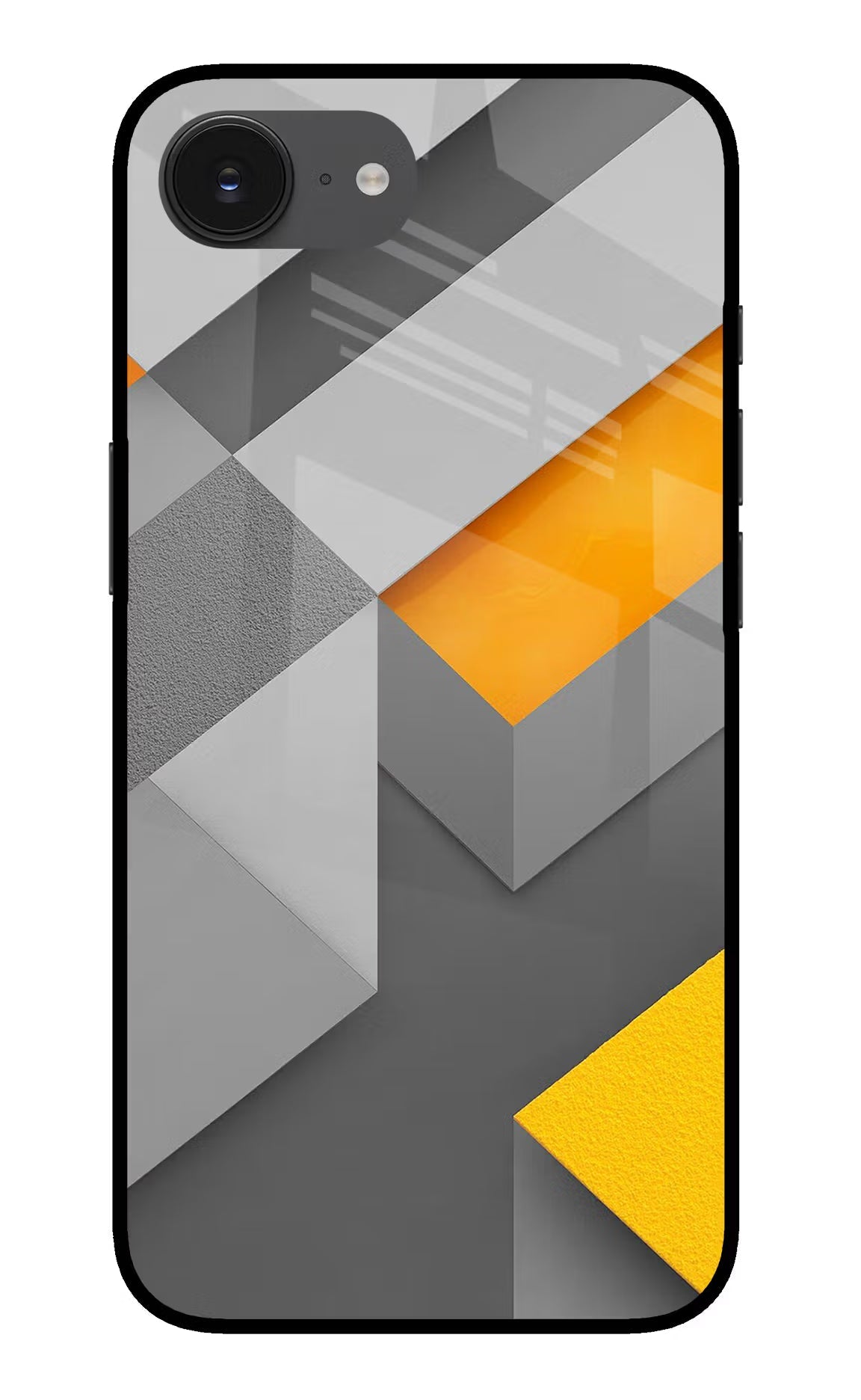 Abstract iPhone 16e Glass Case