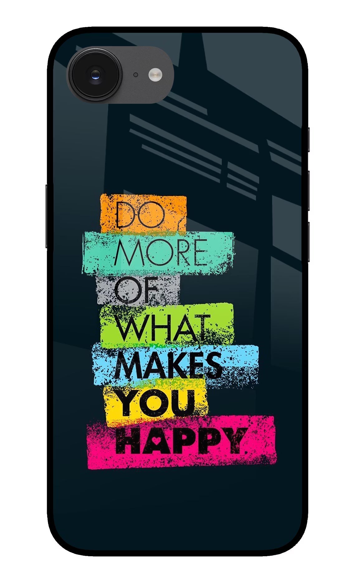 Do More Of What Makes You Happy iPhone 16e Back Cover