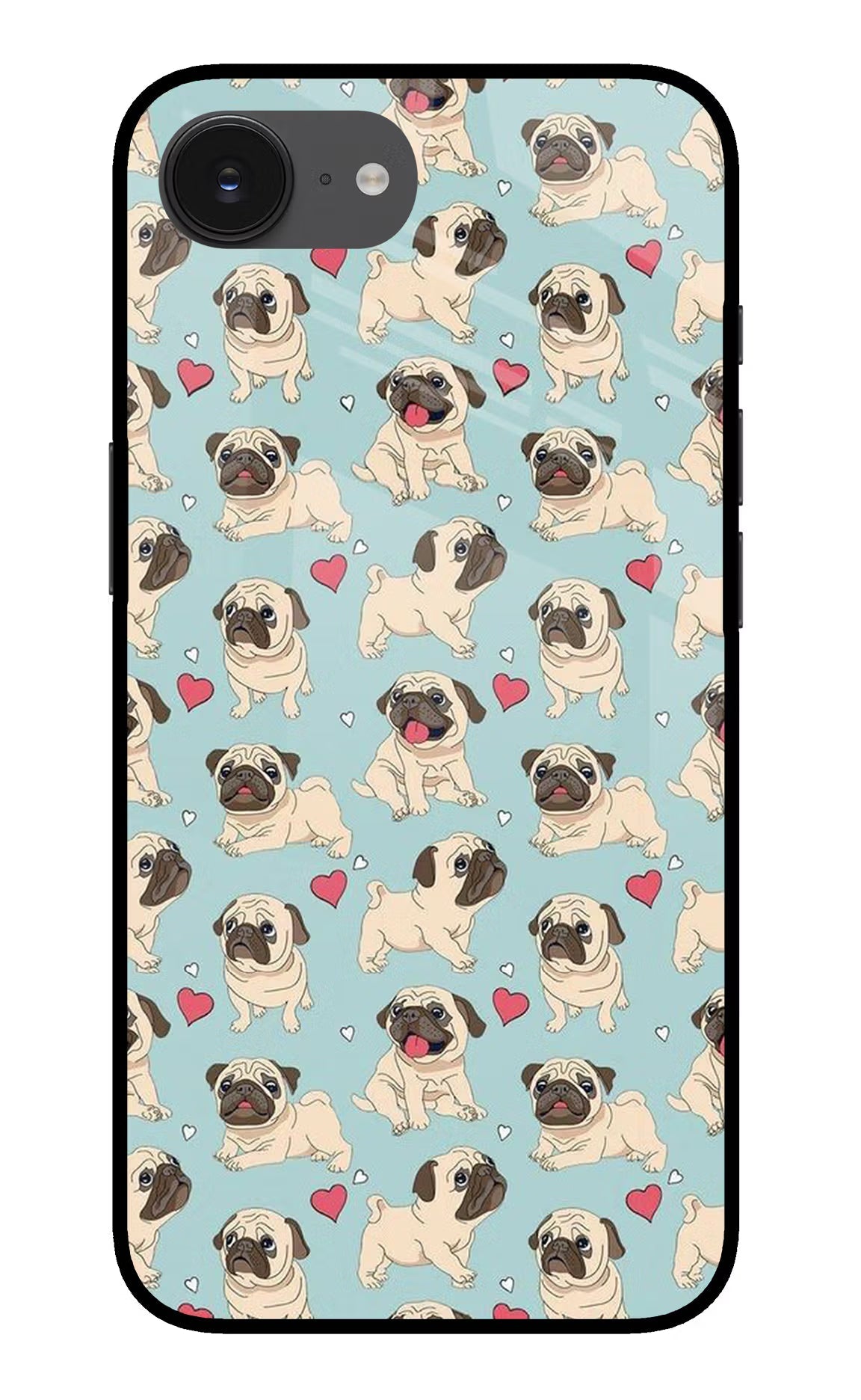 Pug Dog iPhone 16e Back Cover