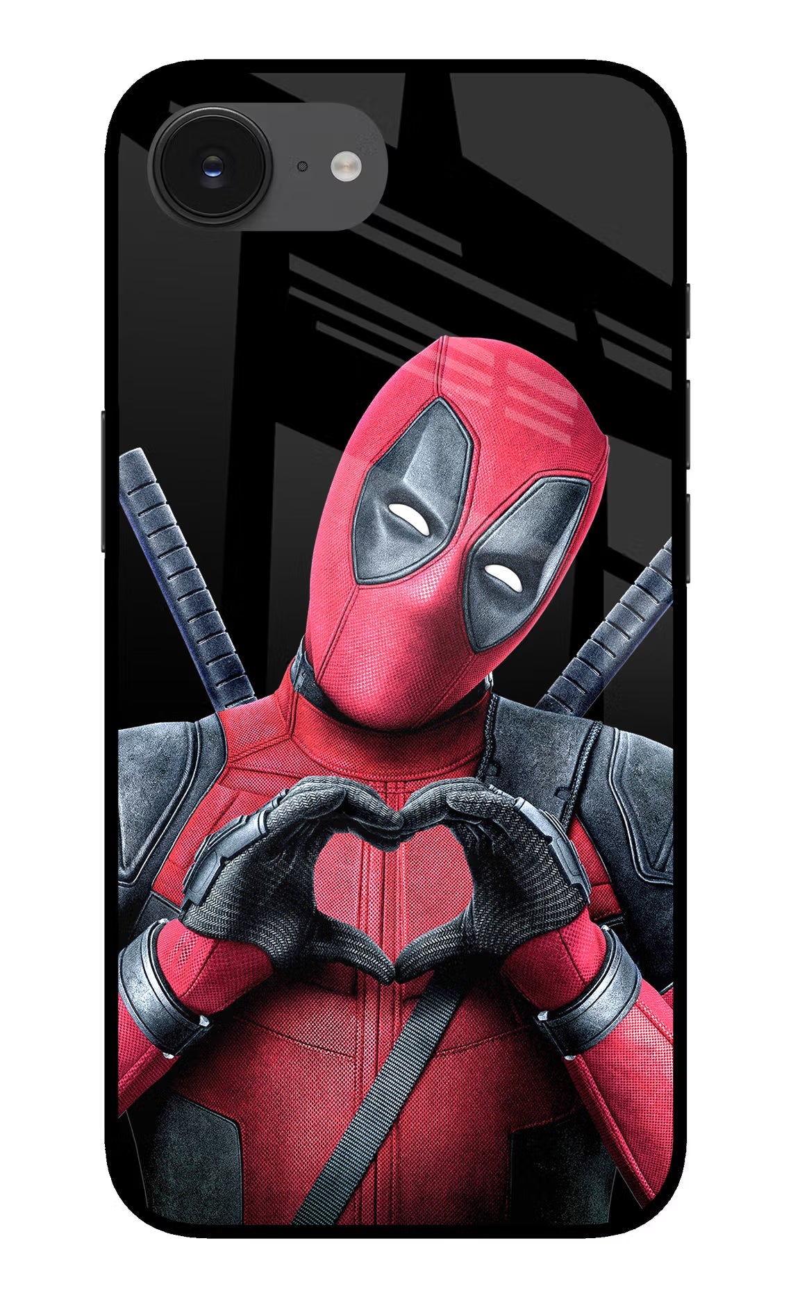 Deadpool iPhone 16e Glass Case