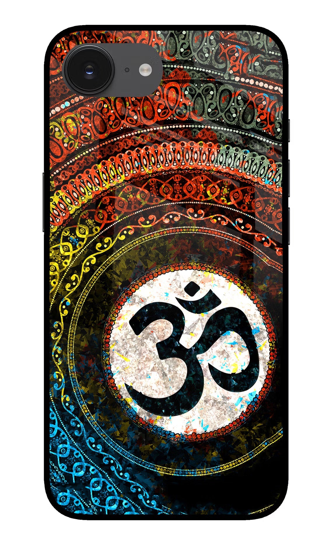 Om Cultural iPhone 16e Glass Case