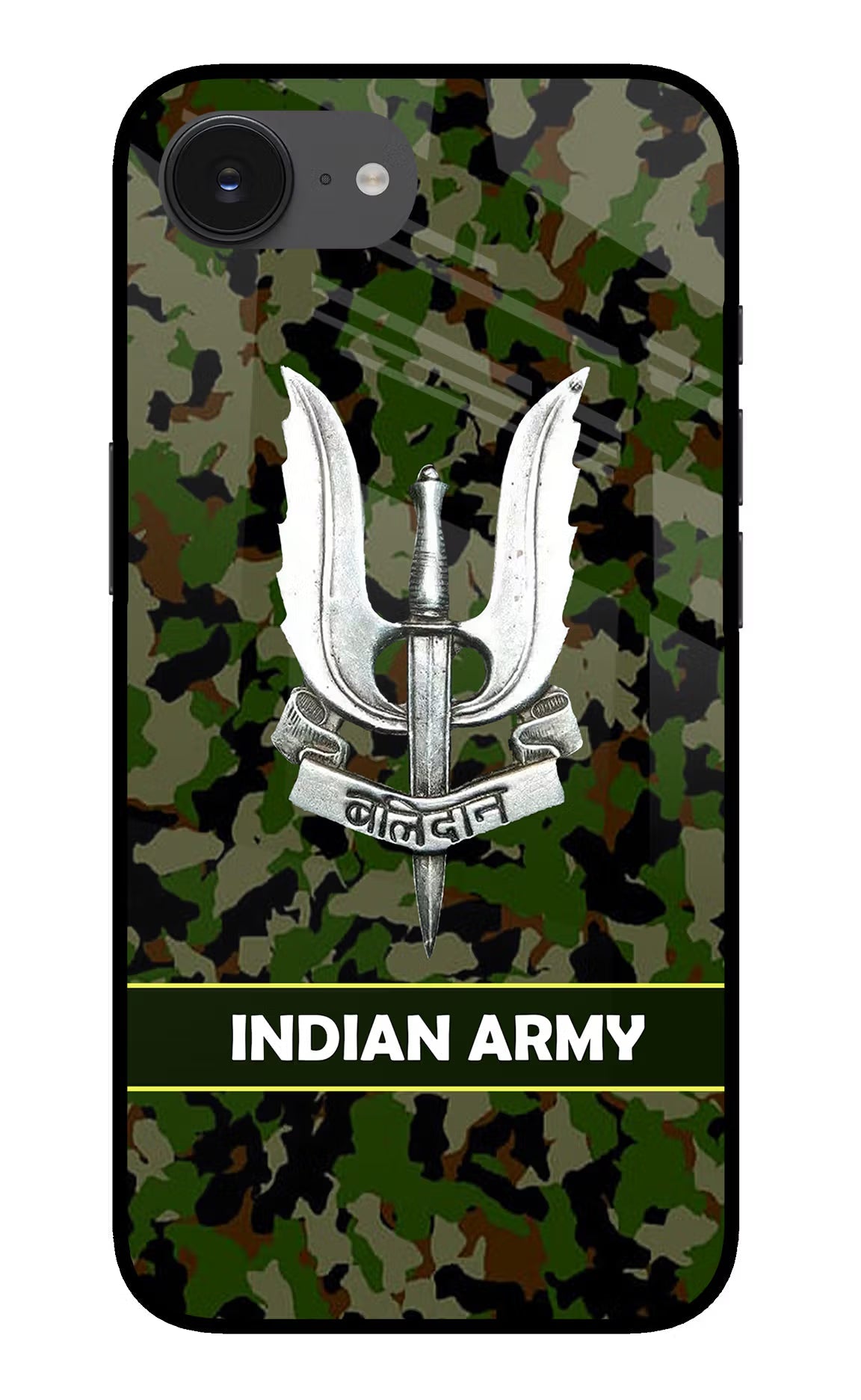 Balidan Indian Logo iPhone 16e Glass Case