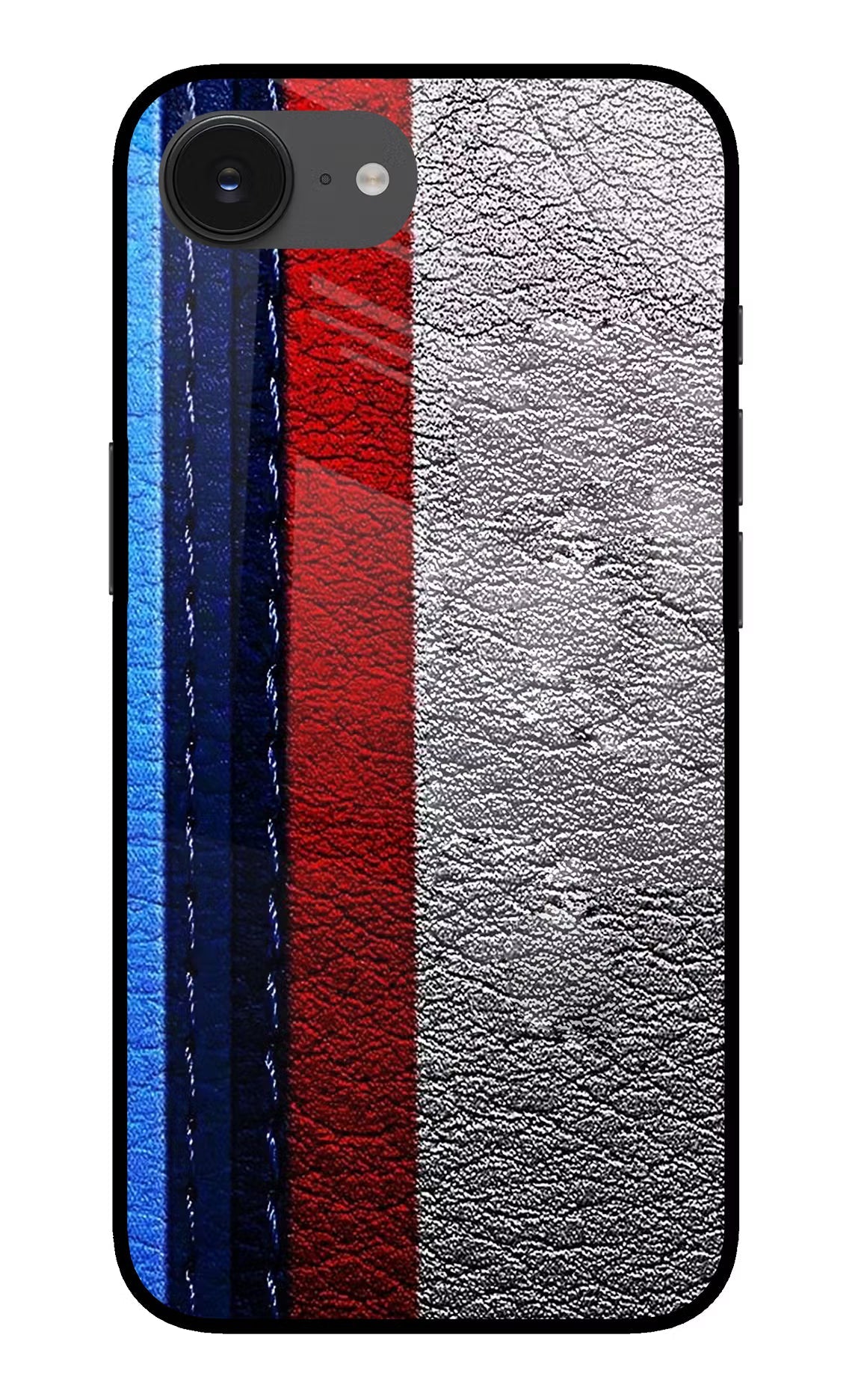 BMW Stripes iPhone 16e Glass Case