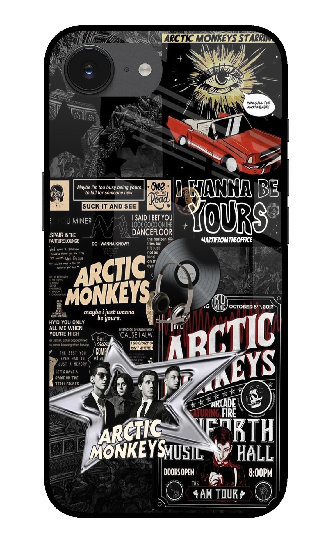 Arctic Monkeys iPhone 16e Back Cover