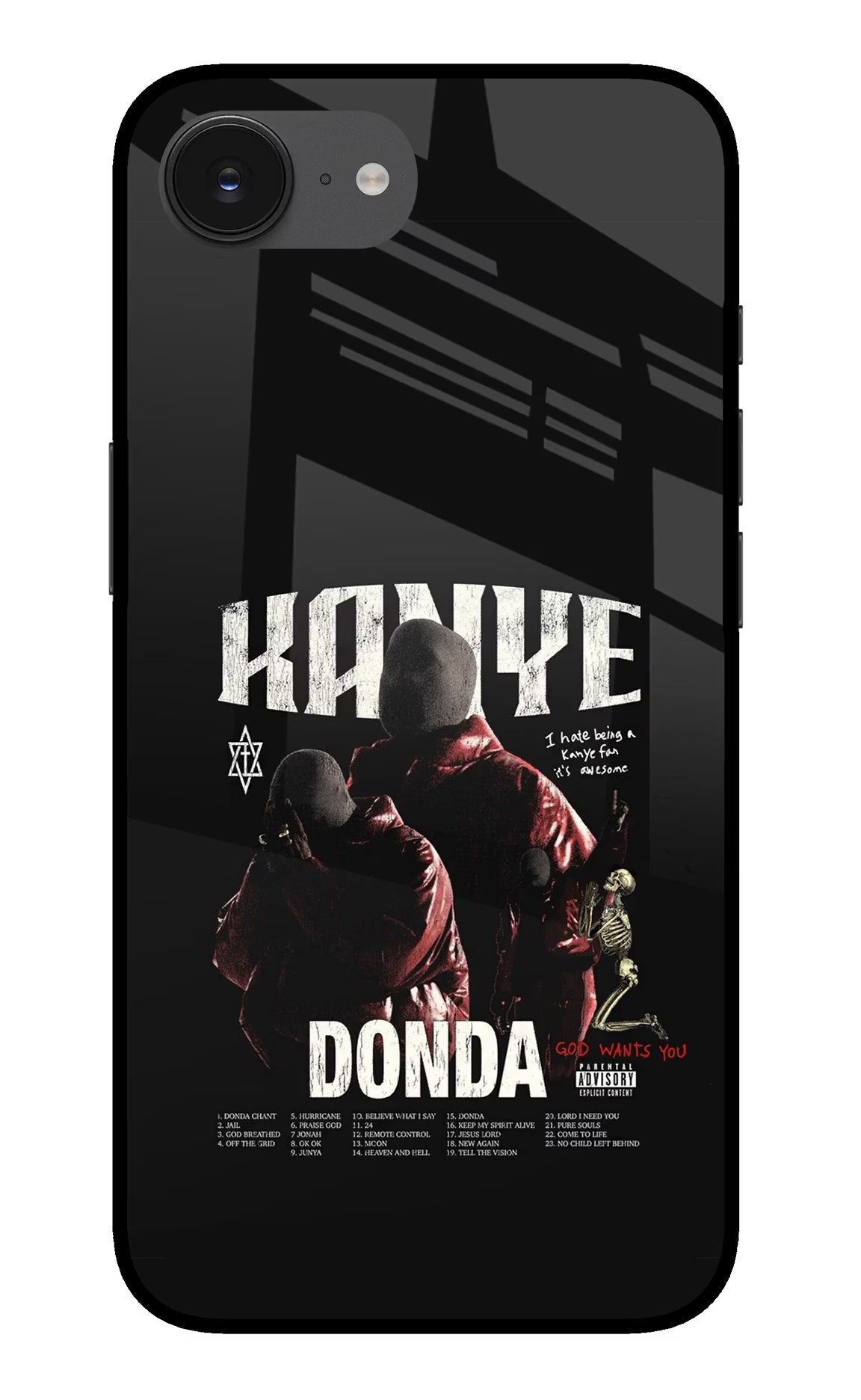 Donda Kanye West iPhone 16e Back Cover