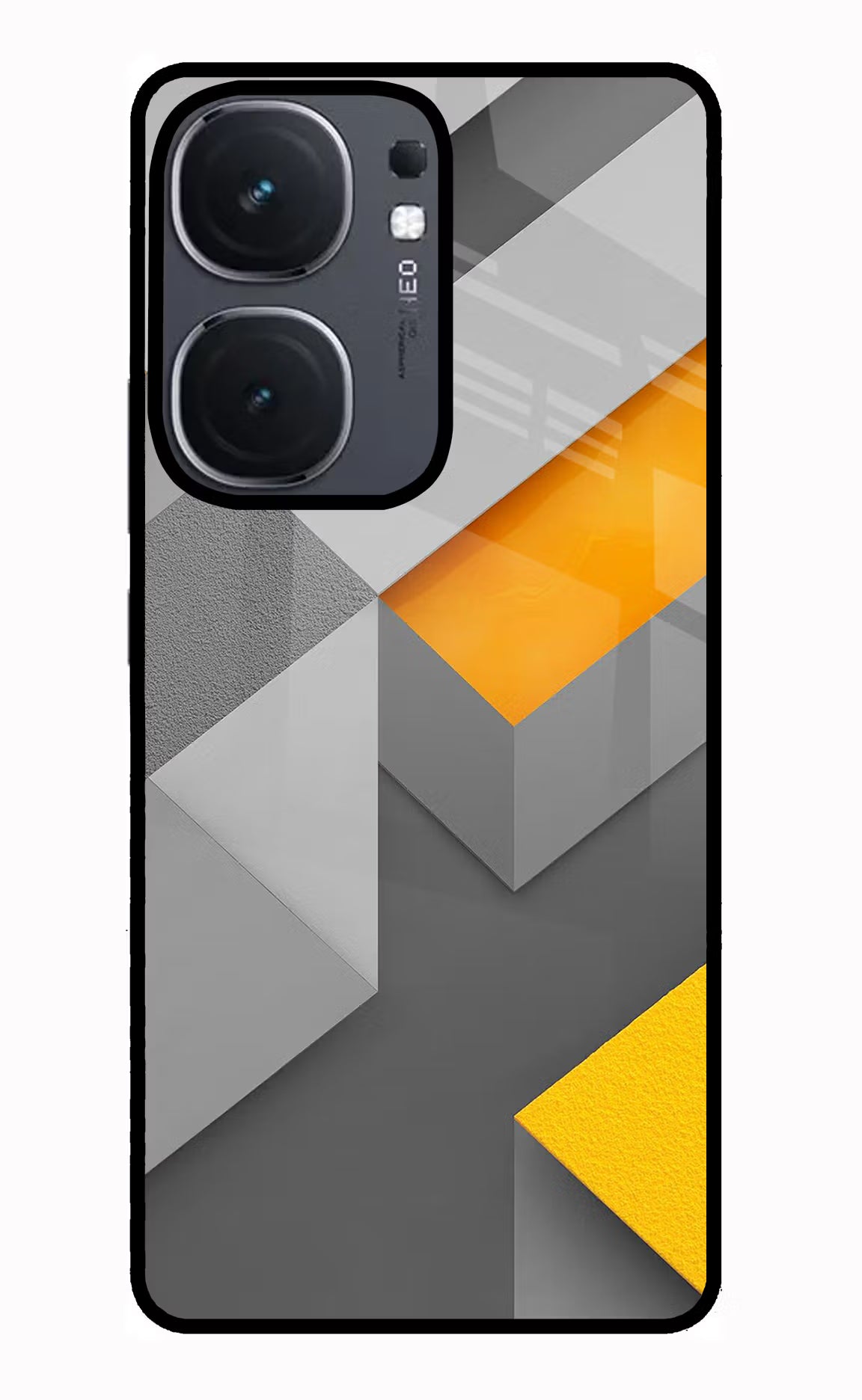Abstract iQOO Neo 9 Back Cover Glass Case - Hello Swanky