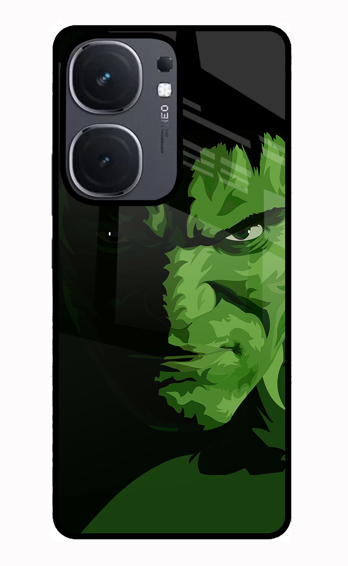 HULK iQOO Neo 9 Back Cover Glass Case - Hello Swanky