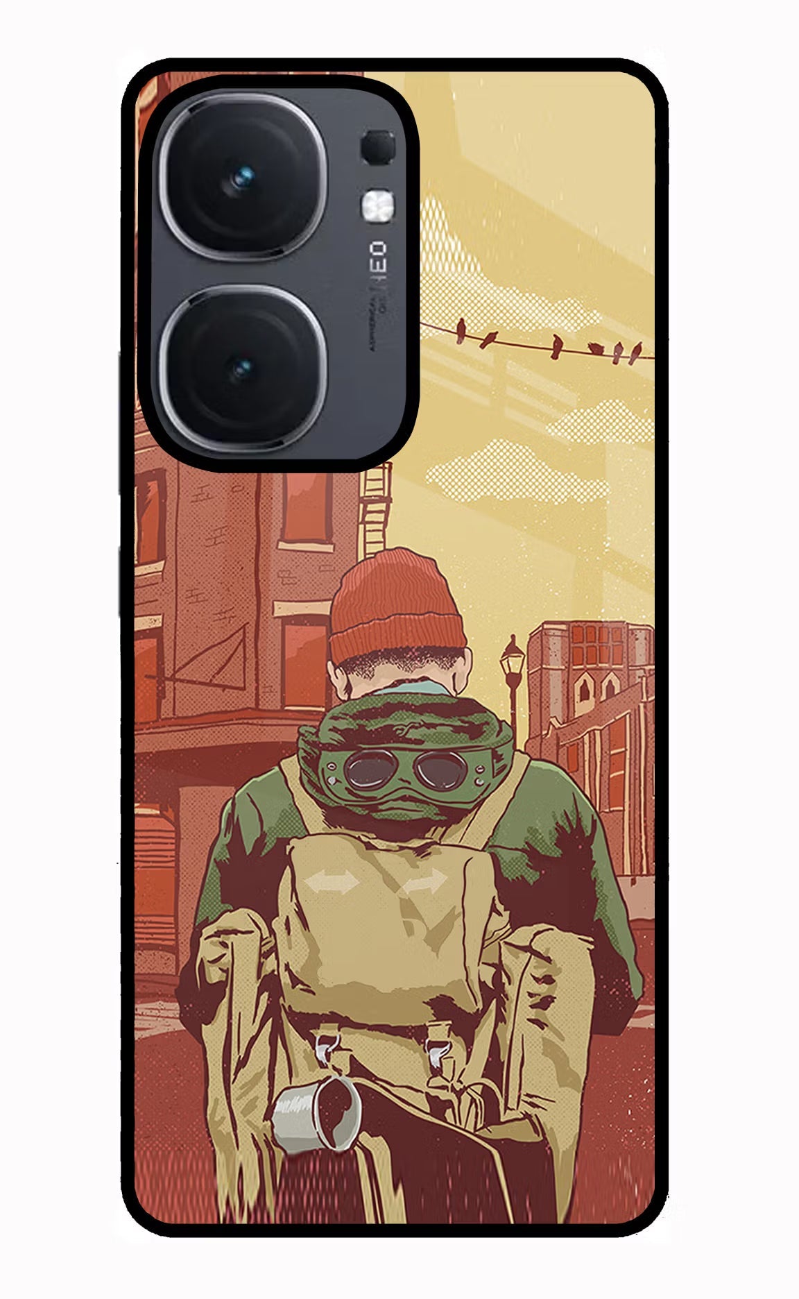 Adventurous iQOO Neo 9 Back Cover Glass Case - Hello Swanky