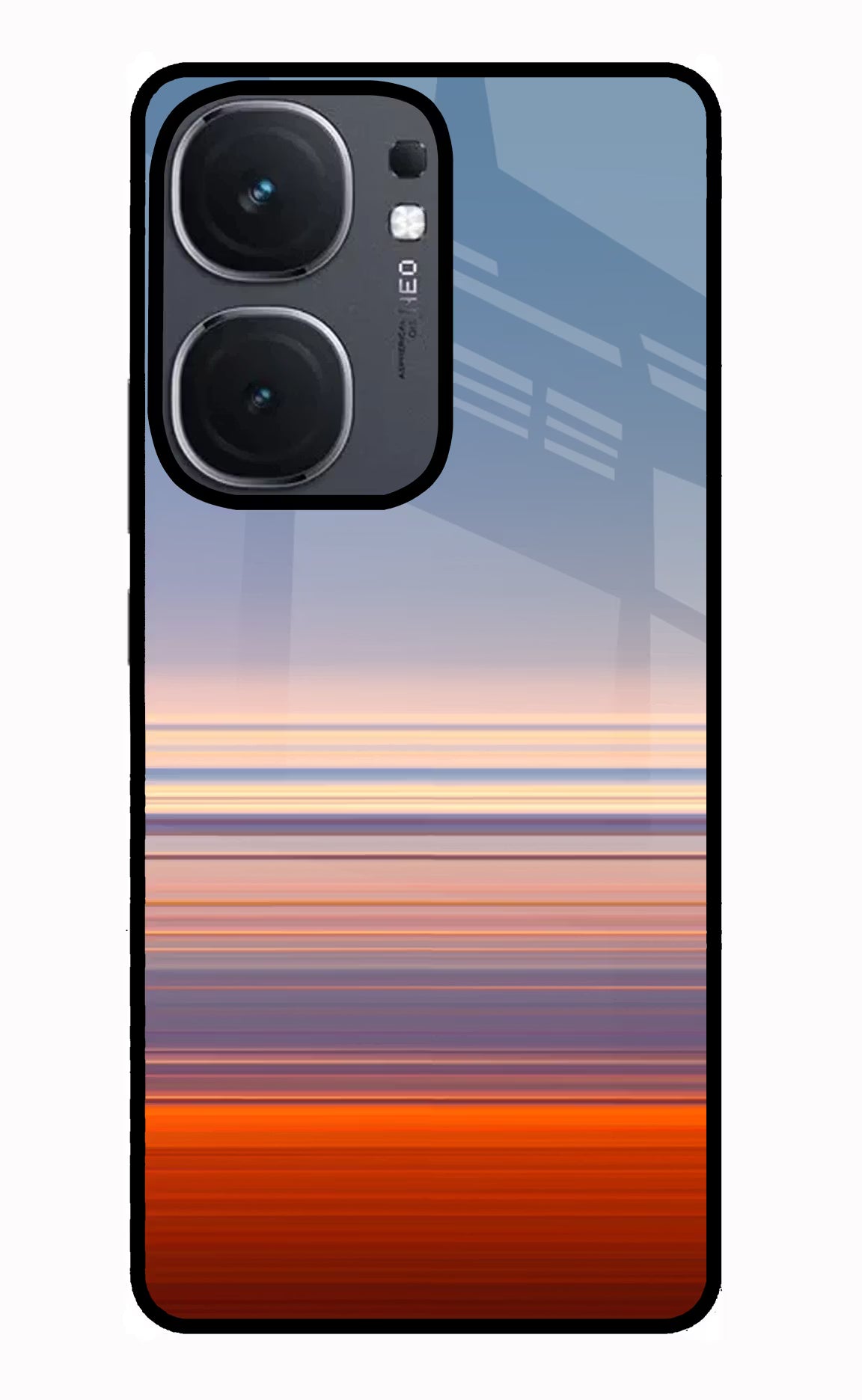 Morning Colors iQOO Neo 9 Back Cover Glass Case - Hello Swanky