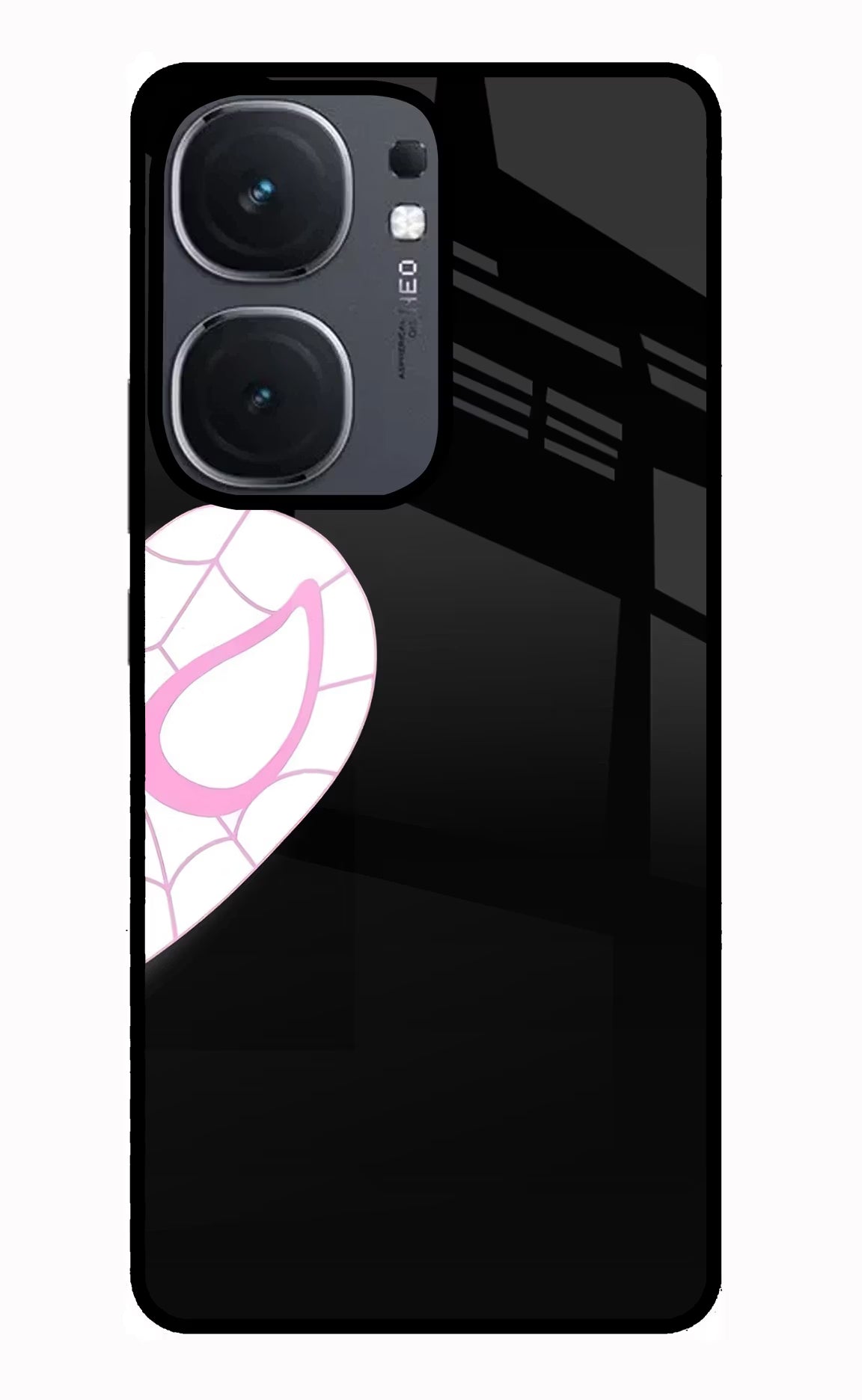 Gwen Mask iQOO Neo 9 Back Cover Glass Case - Hello Swanky