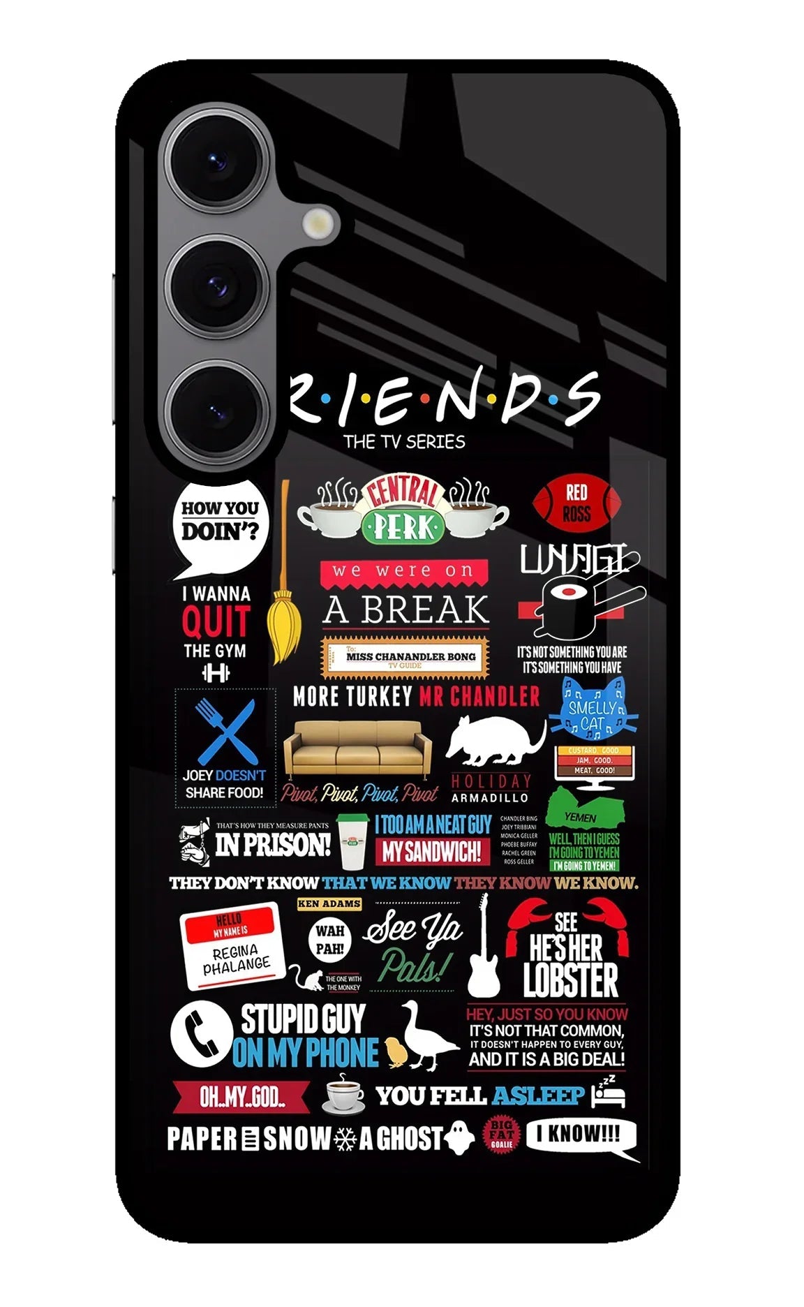 FRIENDS Samsung S24 FE 5G Back Cover