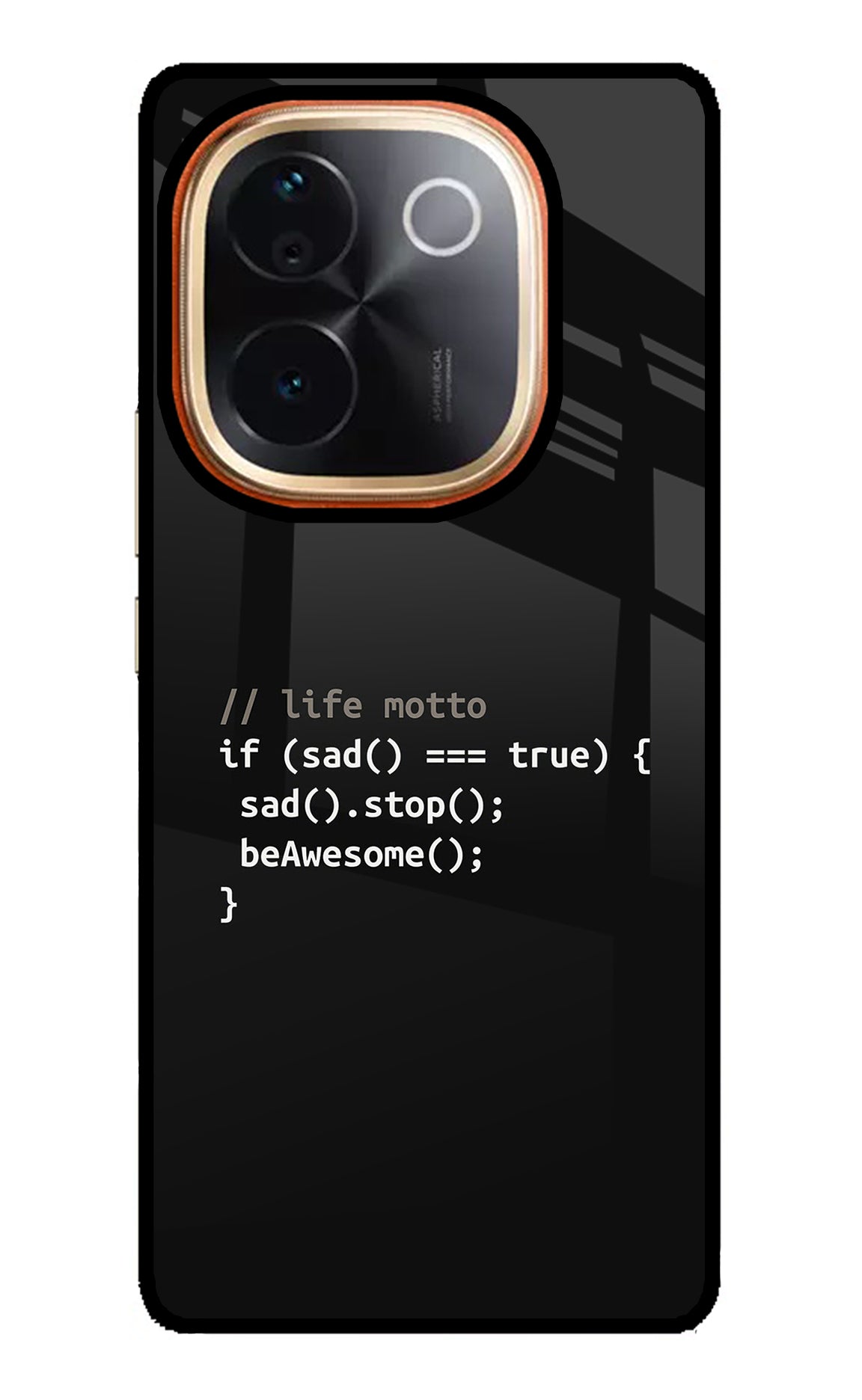 Life Motto Code Vivo T3 Pro 5G Back Cover