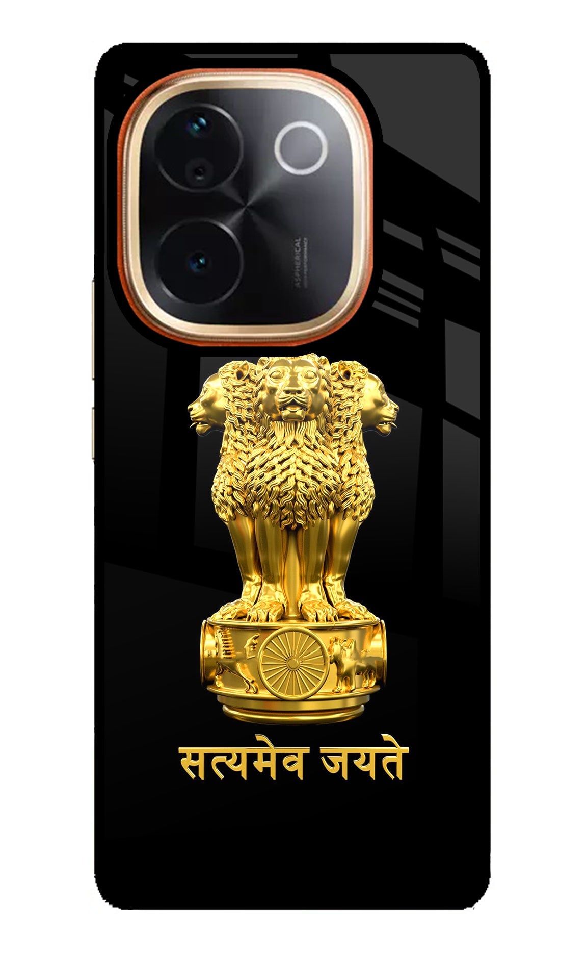 Satyamev Jayate Golden Vivo T3 Pro 5G Back Cover