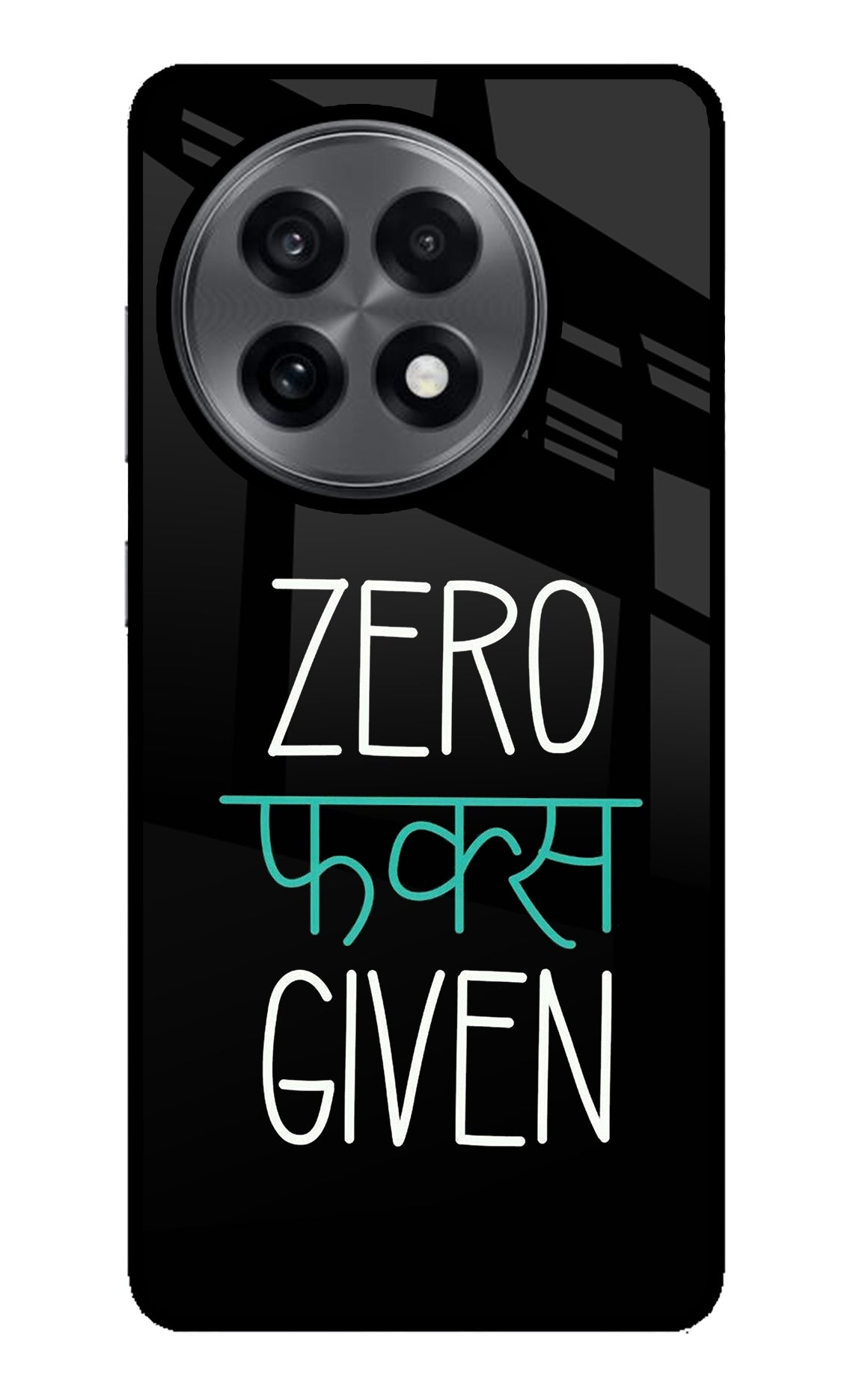 Zero Fucks Given OnePlus 13R Back Cover