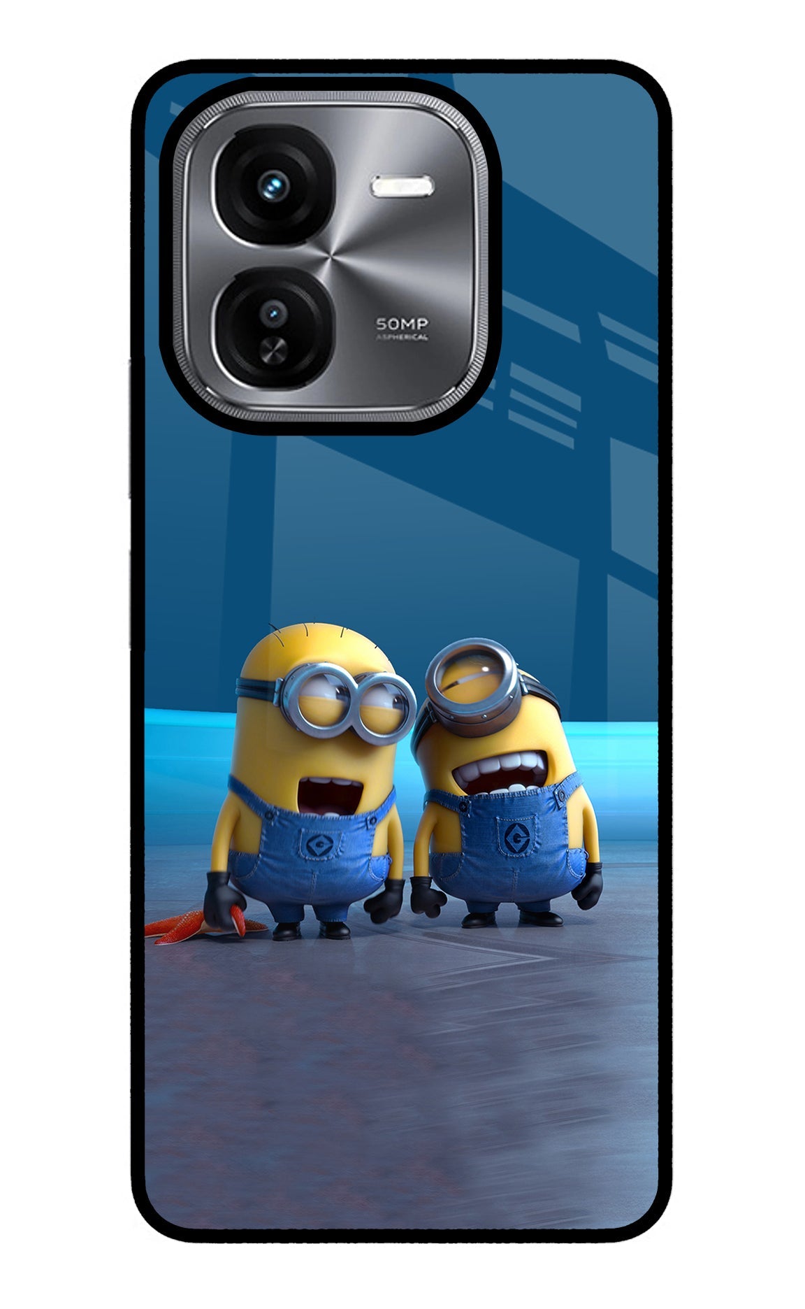 Minion Laughing iQOO Z9X Back Cover