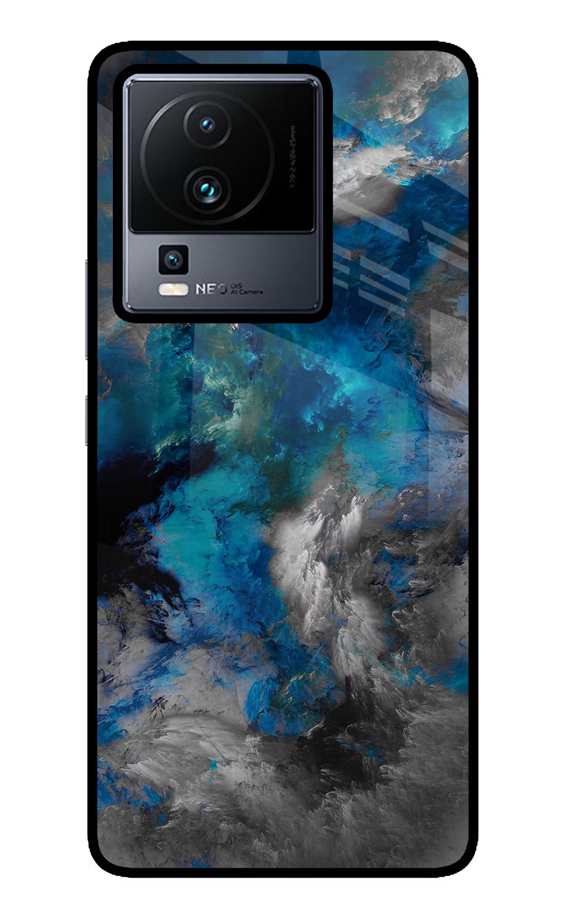 Artwork iQOO Neo 7 Pro Back Cover Glass Case - Hello Swanky