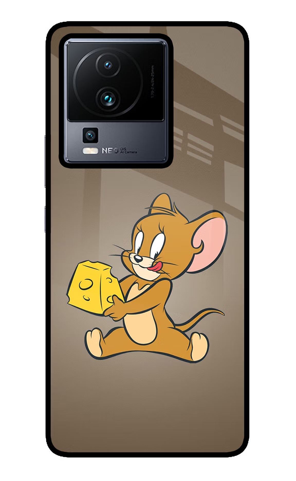 Jerry iQOO Neo 7 Pro Back Cover Glass Case - Hello Swanky