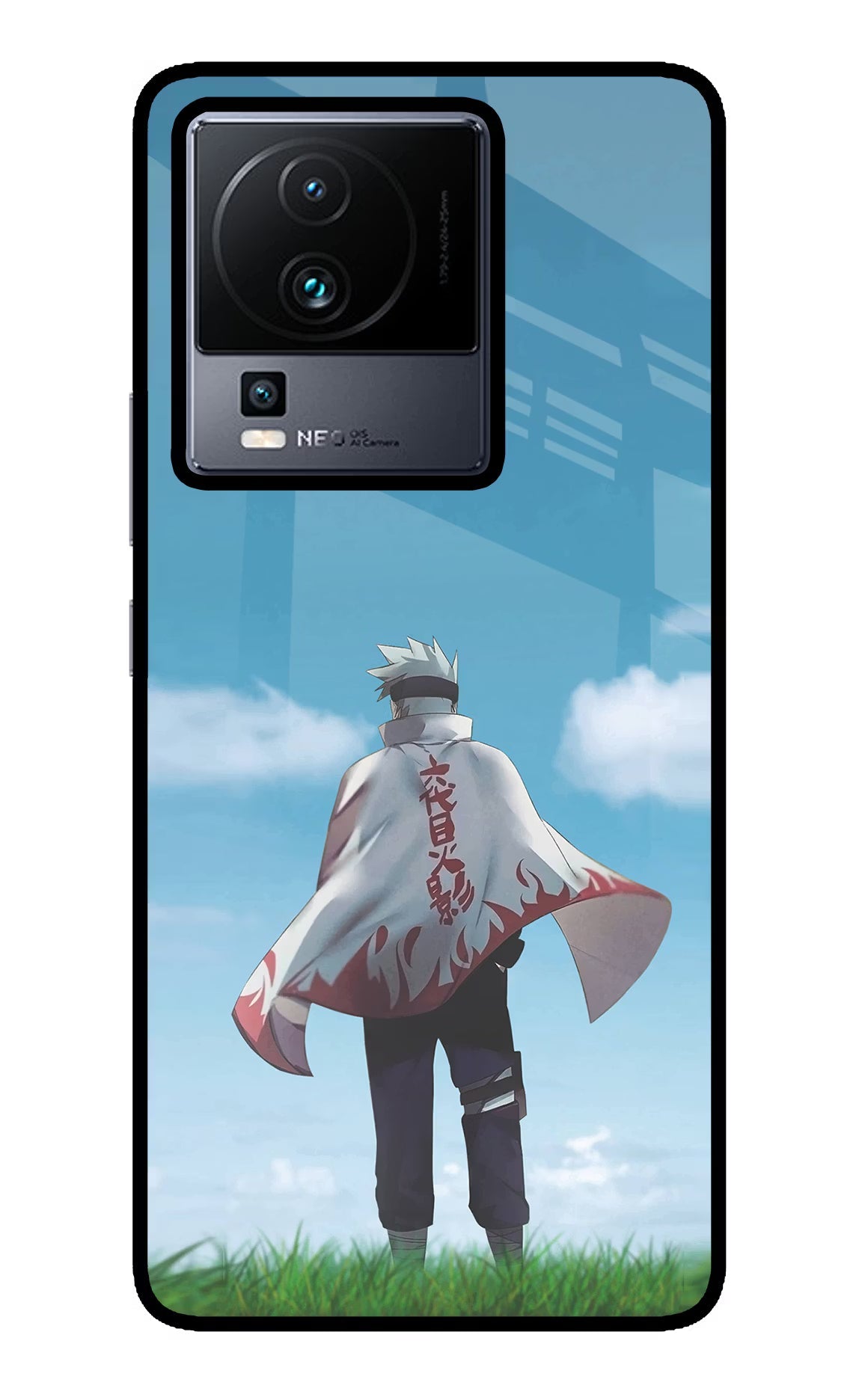 Kakashi iQOO Neo 7 Pro Back Cover Glass Case - Hello Swanky