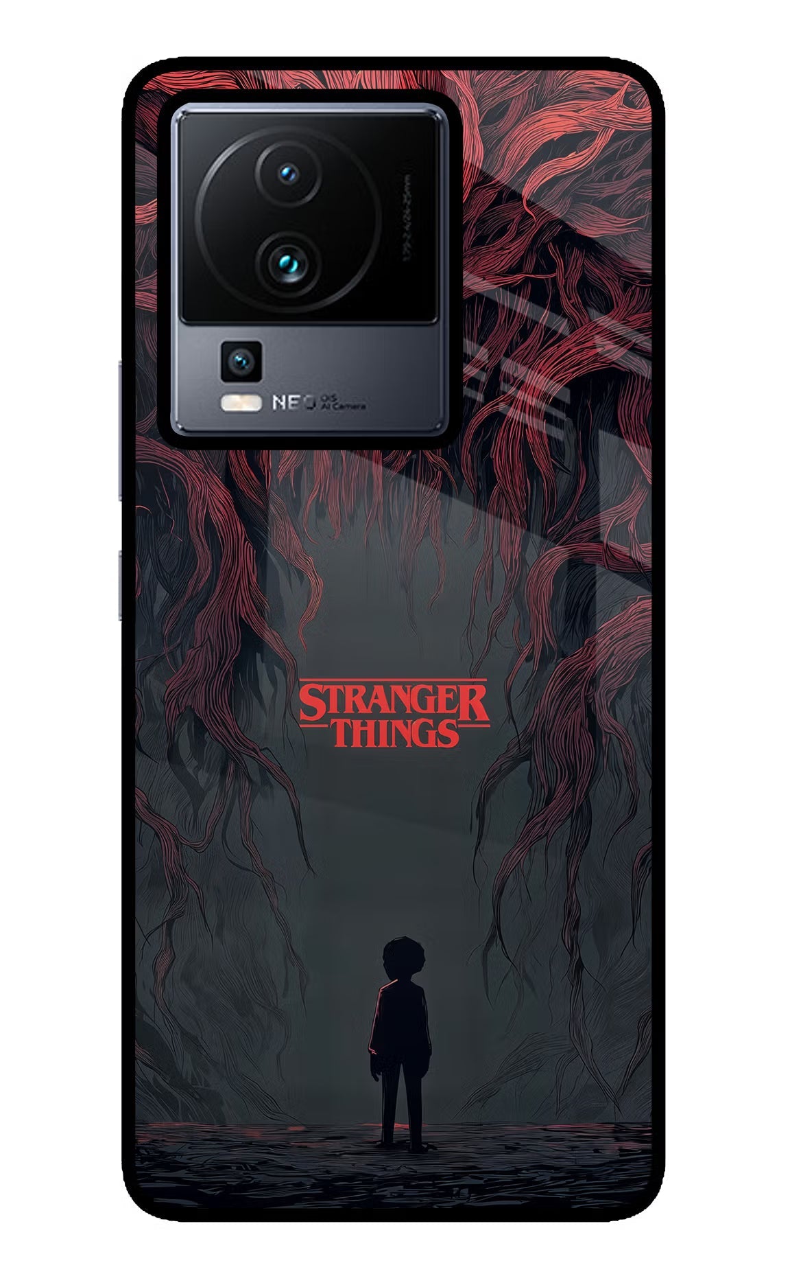 Ordinary Things Dark Side iQOO Neo 7 Pro Back Cover Glass Case - Hello Swanky