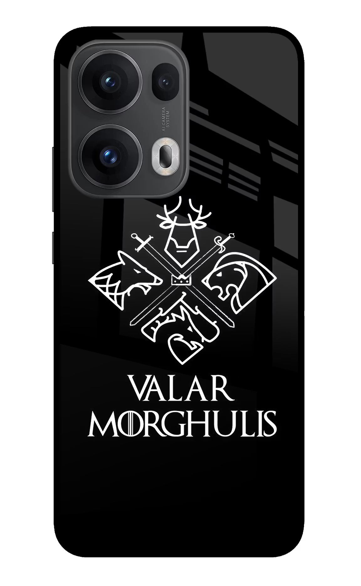 Valar Morghulis | Game Of Thrones Oppo Reno13 Pro 5G Glass Case
