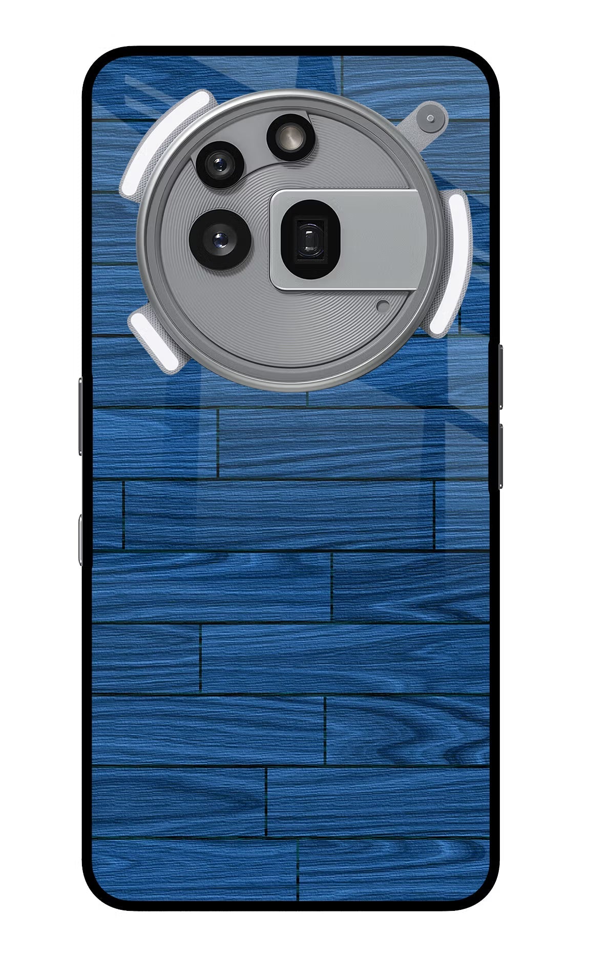 Wooden Texture Nothing Phone 3a Pro Glass Case