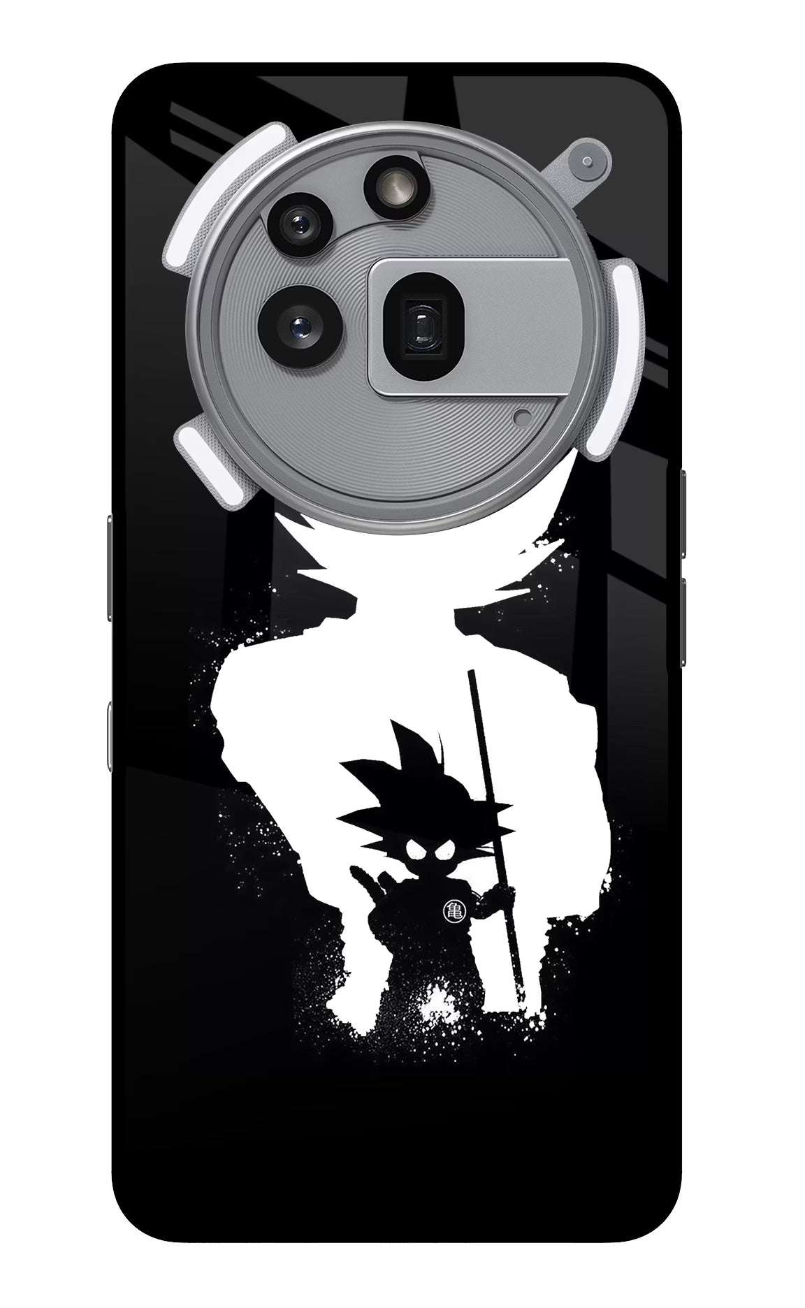 Goku Shadow Nothing Phone 3a Pro Glass Case