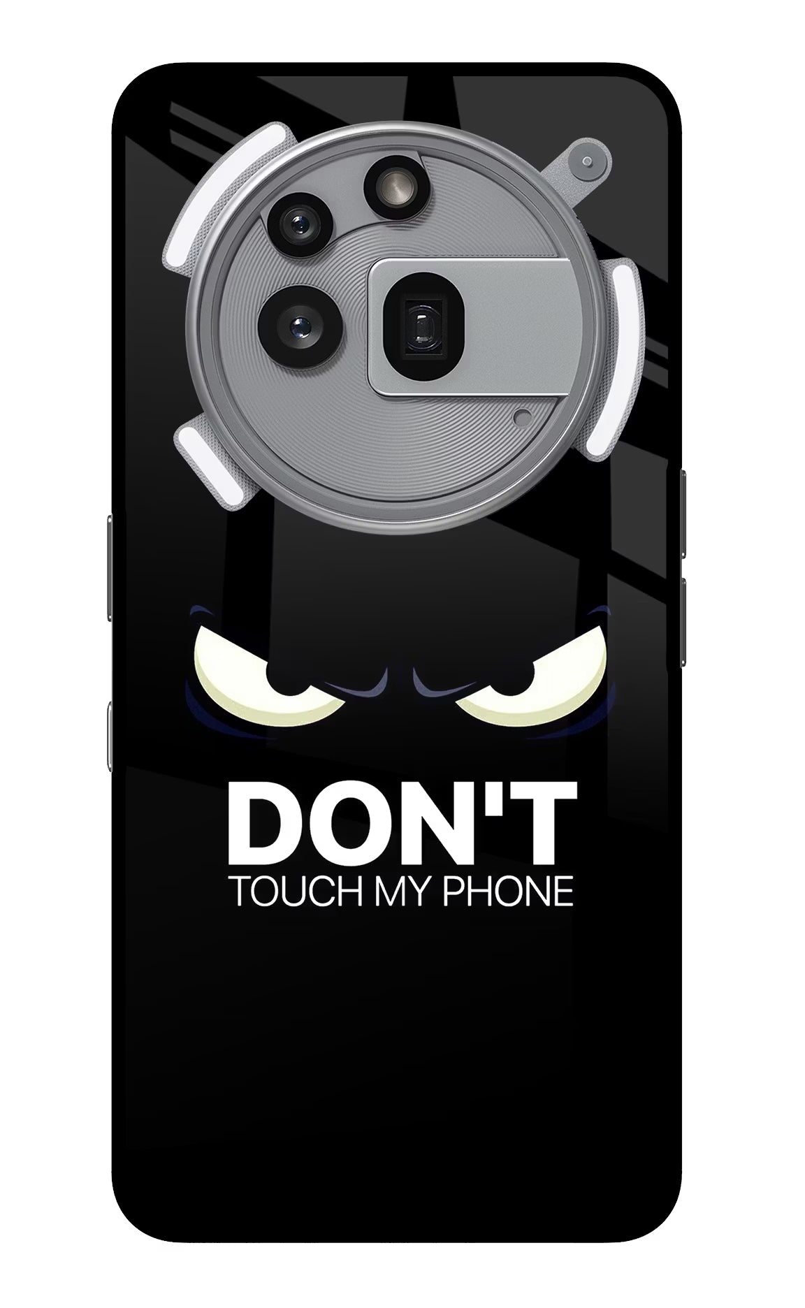 Don'T Touch My Phone Nothing Phone 3a Pro Glass Case