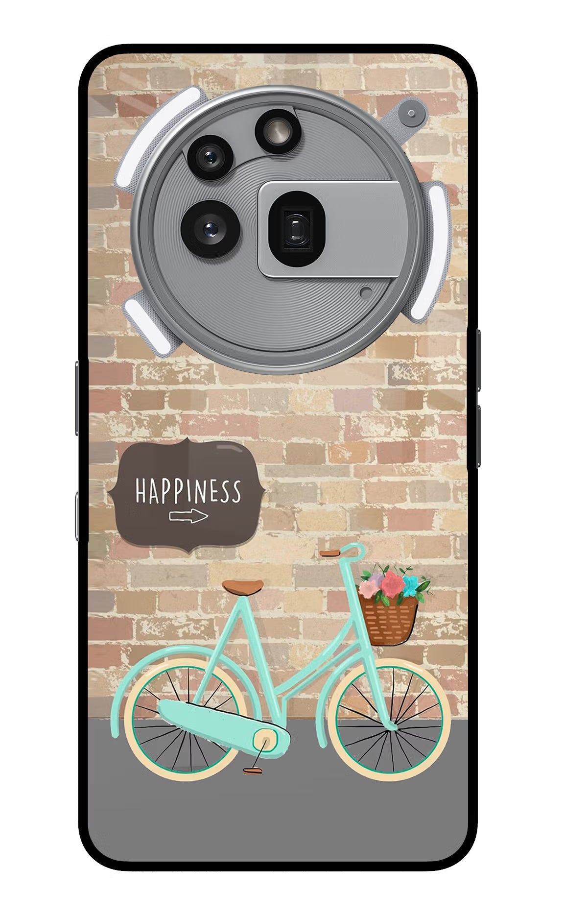 Happiness Artwork Nothing Phone 3a Pro Glass Case
