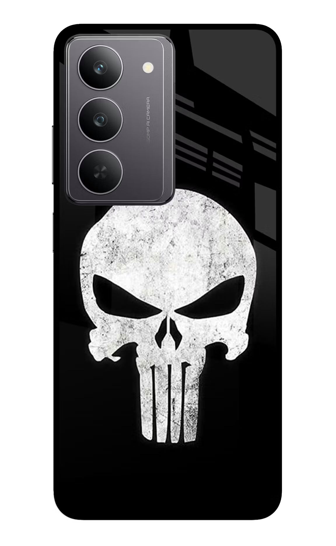 Punisher Skull Realme 14x 5G Glass Case