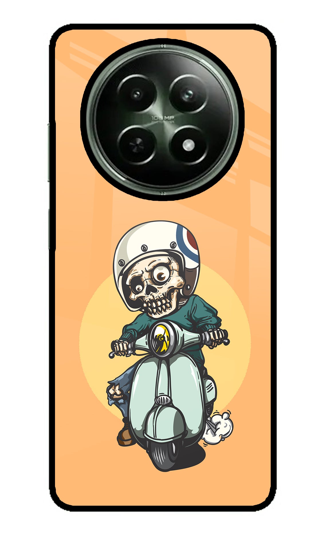Undead Biker Realme 12x 5G Glass Case