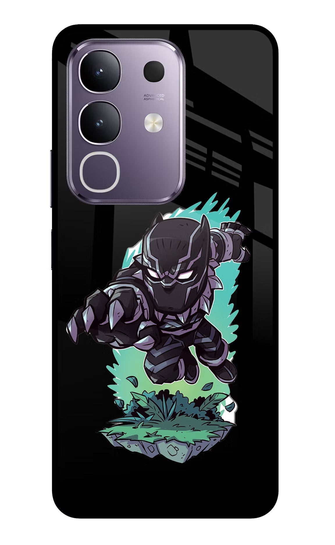 Black Panther Vivo T4x 5G Glass Case