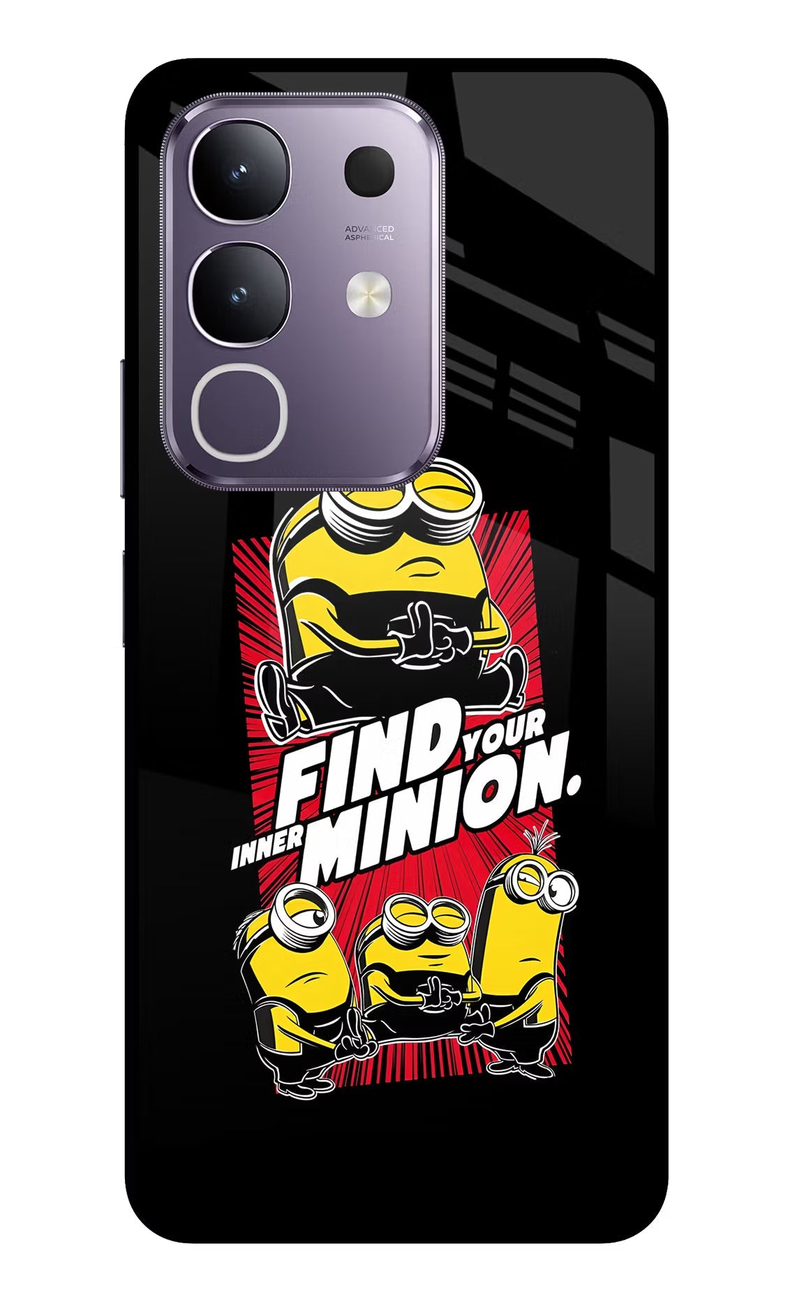 Find your inner Minion Vivo T4x 5G Glass Case