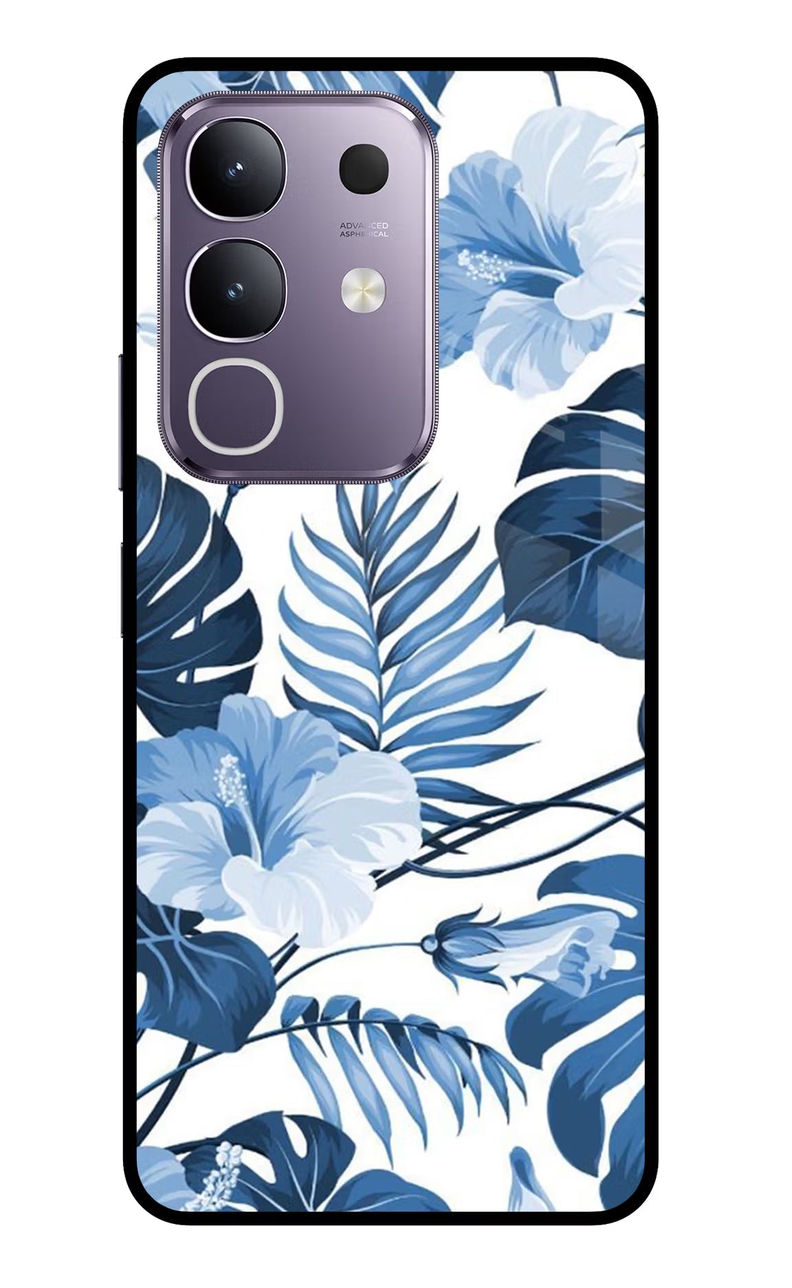Fabric Art Vivo T4x 5G Glass Case