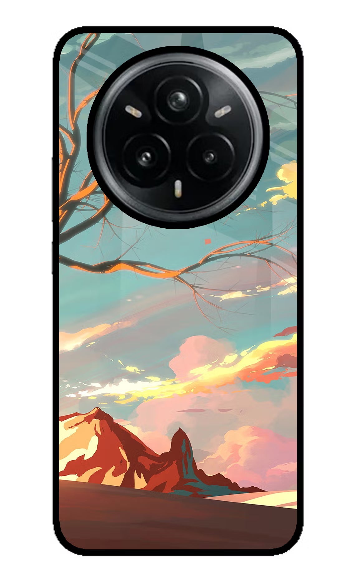 Scenery Realme 14 Pro Plus 5G Glass Case