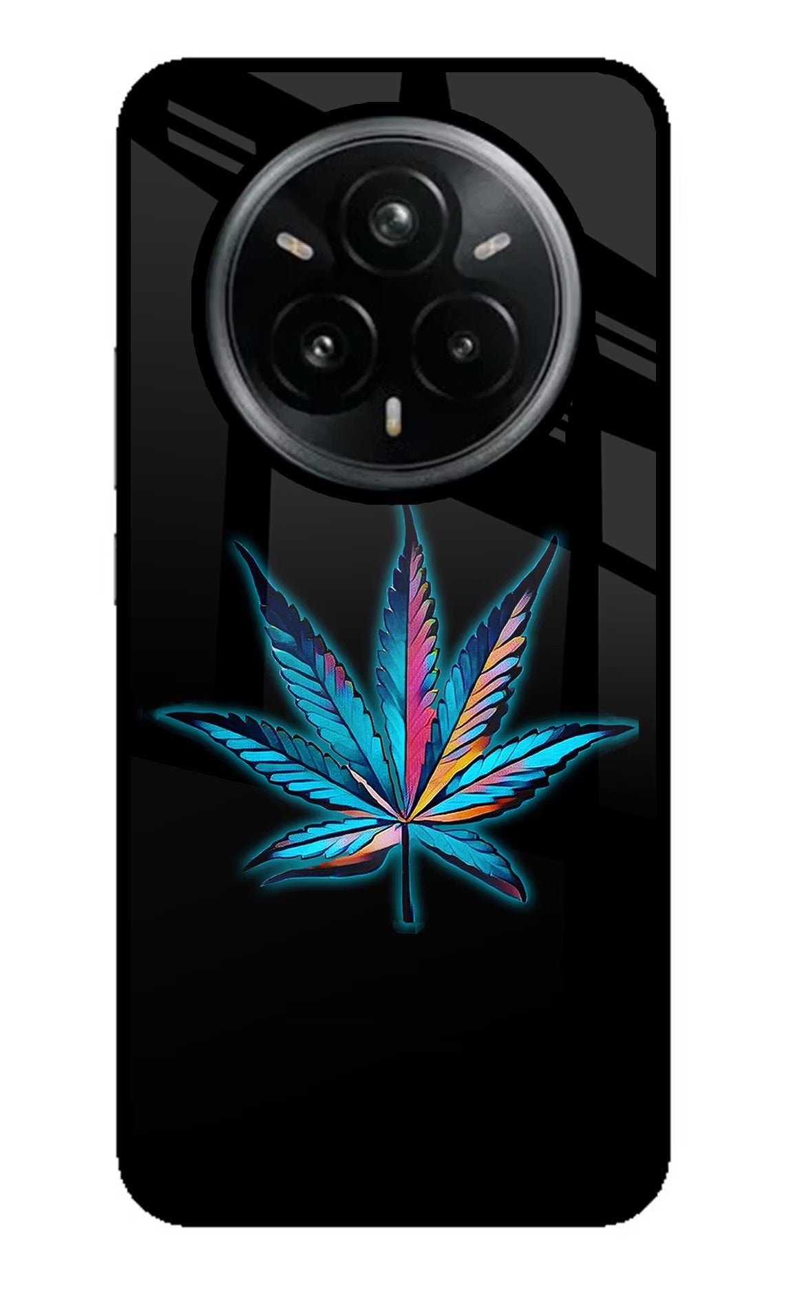 Weed Realme 14 Pro Plus 5G Glass Case