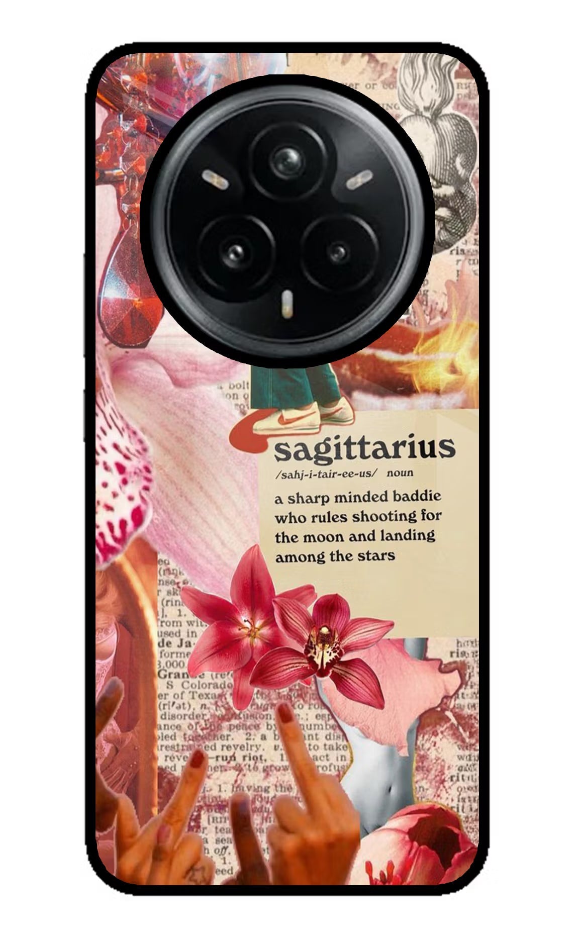 Sagittarius Zodiac Realme 14 Pro Plus 5G Glass Case