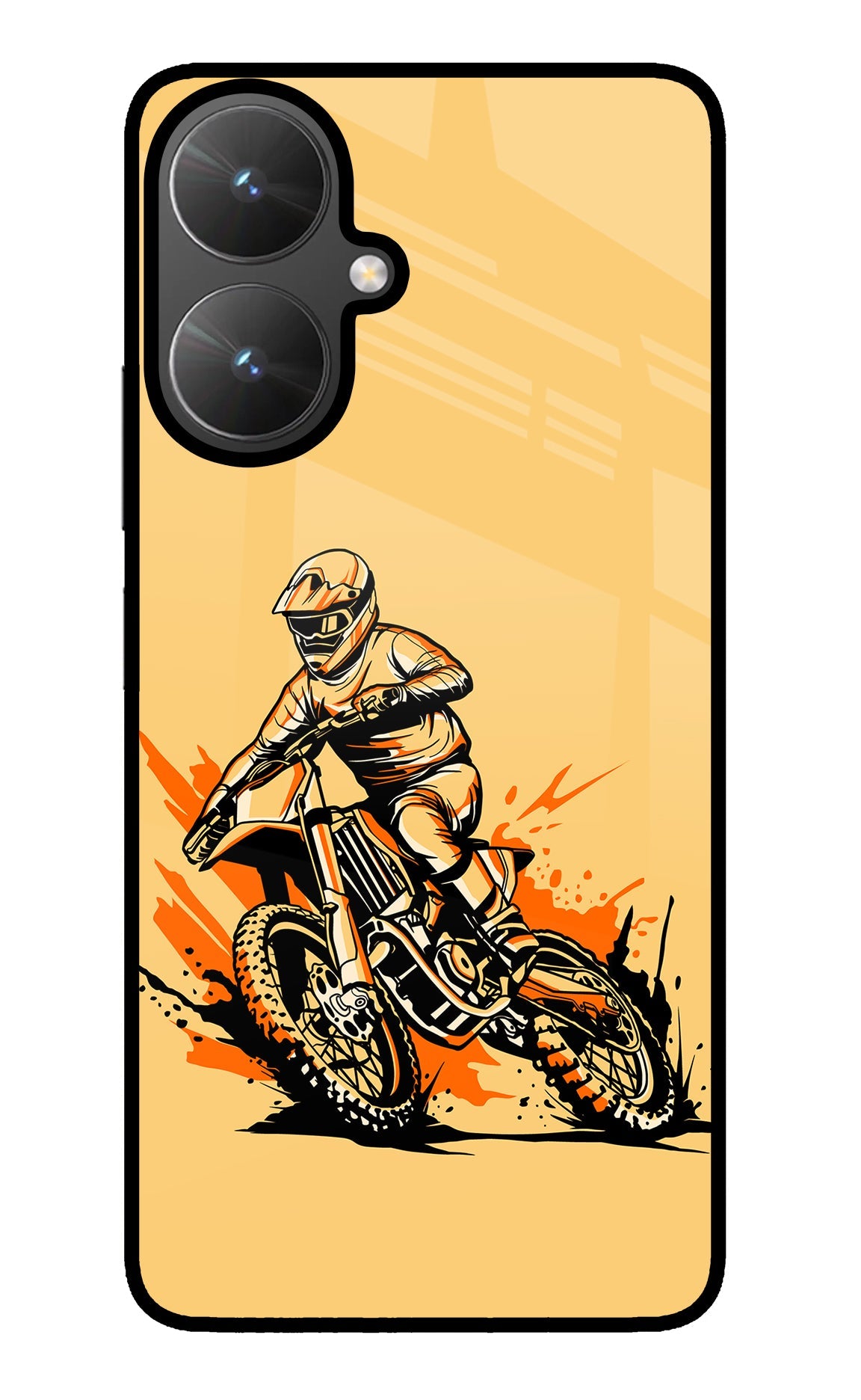 Off-Road Fury Poco M6 5G Glass Case