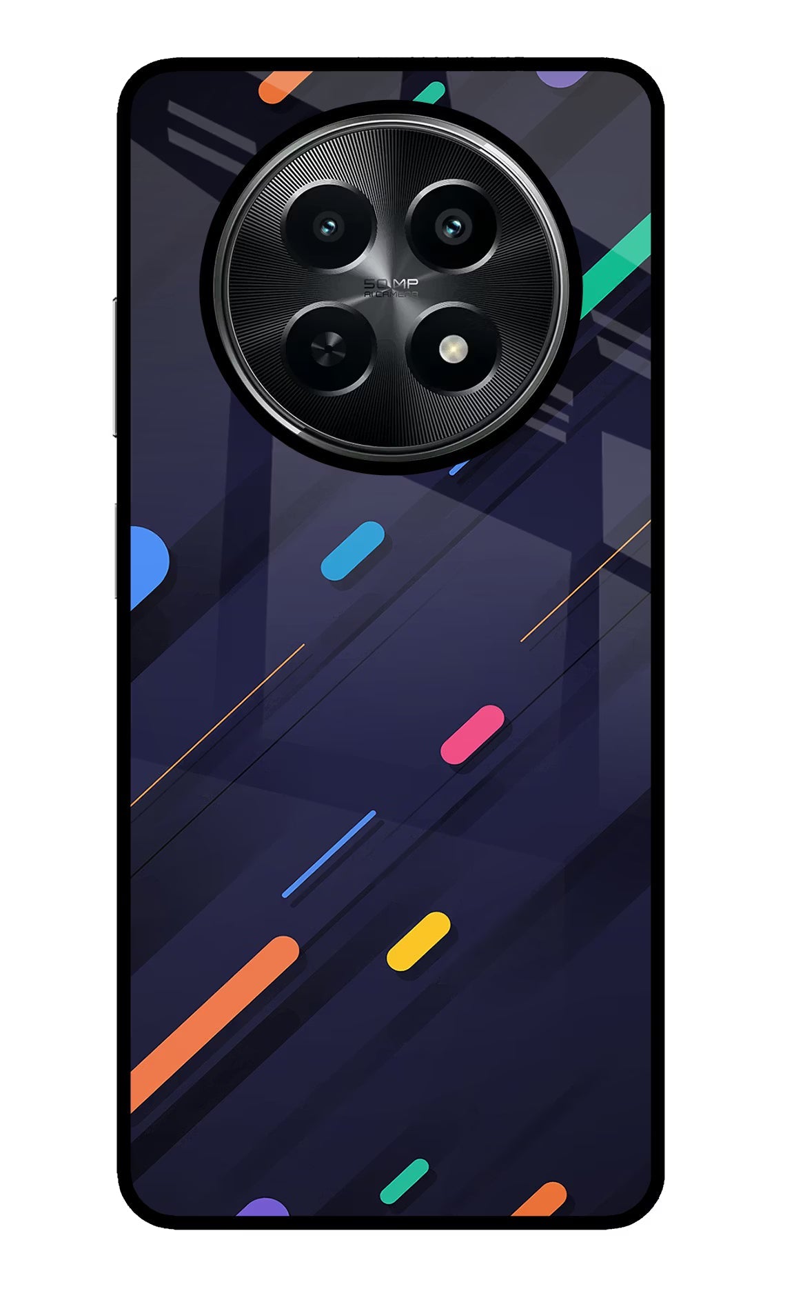 Abstract Design Realme C65 5G Glass Case