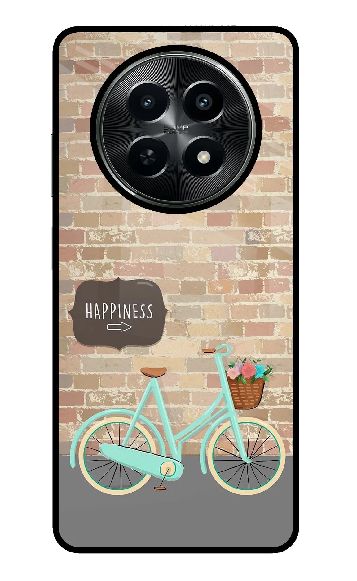 Happiness Artwork Realme C65 5G Back Cover