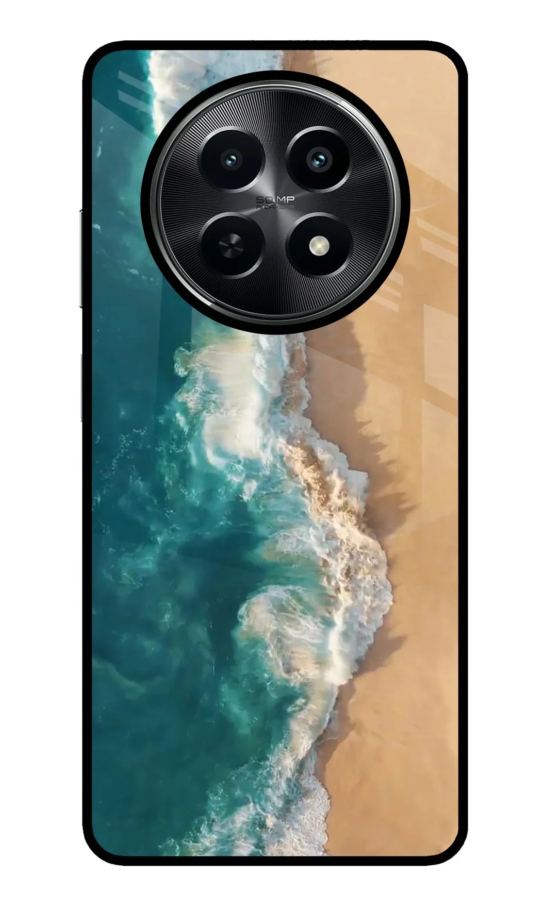 Ocean Beach Realme C65 5G Glass Case