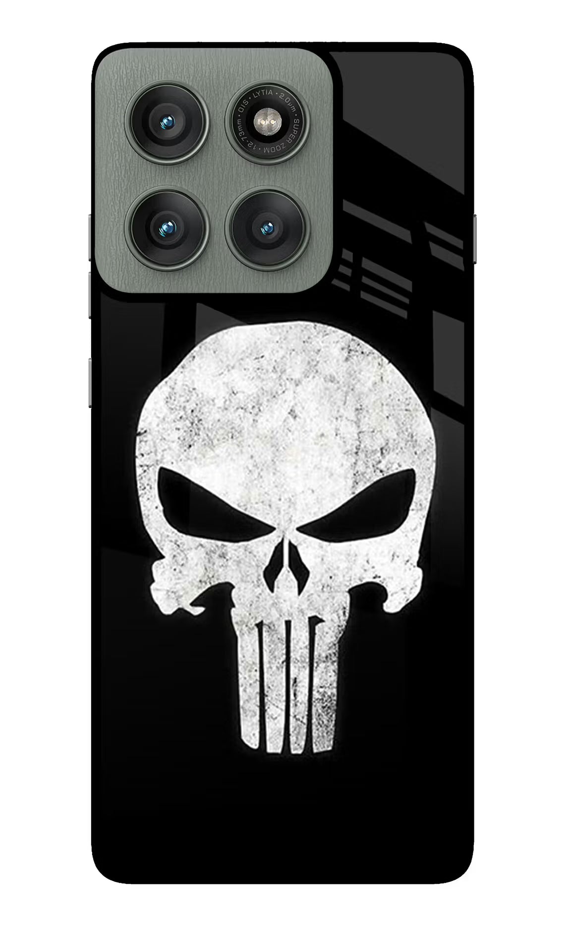 Punisher Skull Moto Edge 60 Pro Back Cover