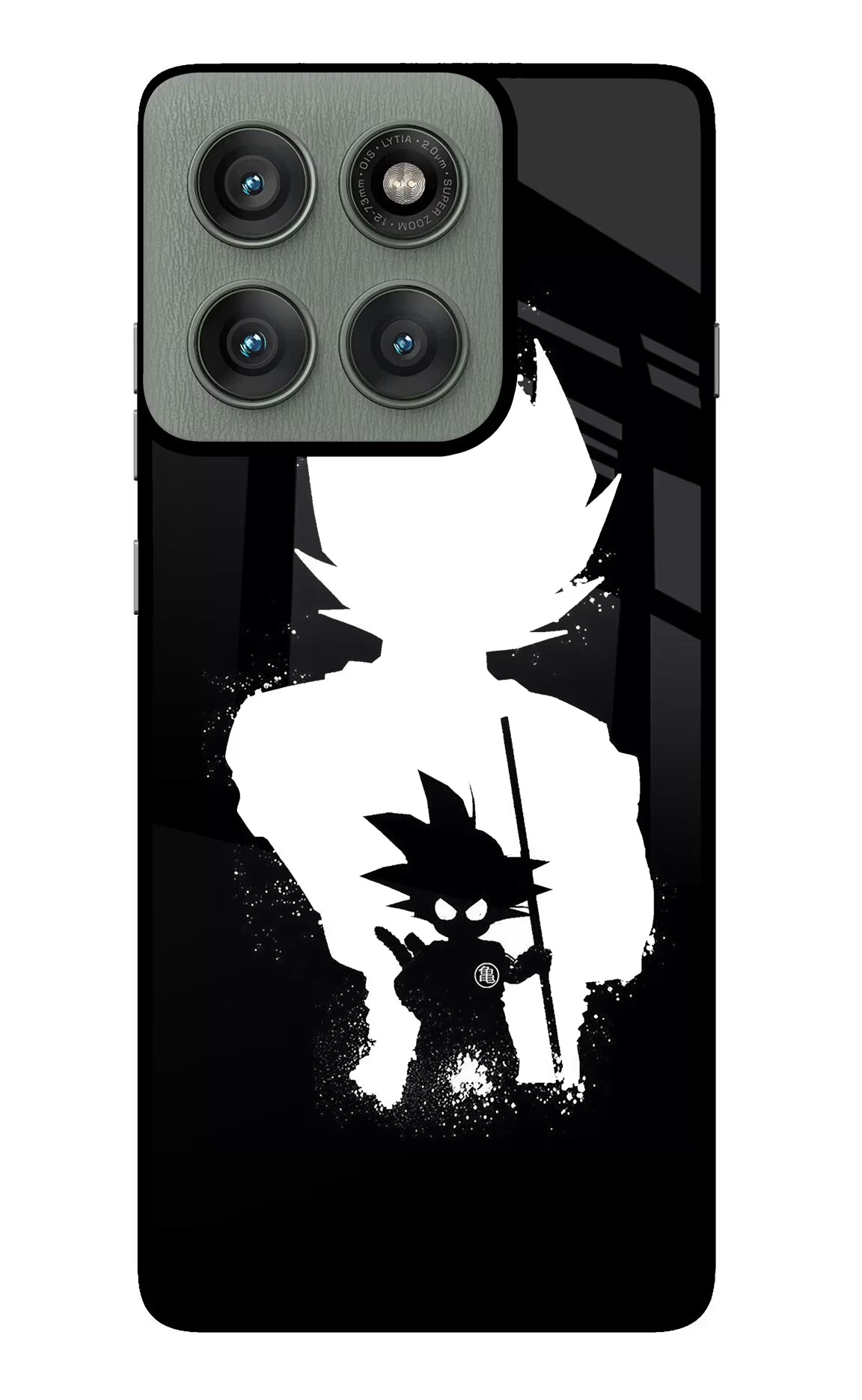 Goku Shadow Moto Edge 60 Pro Glass Case