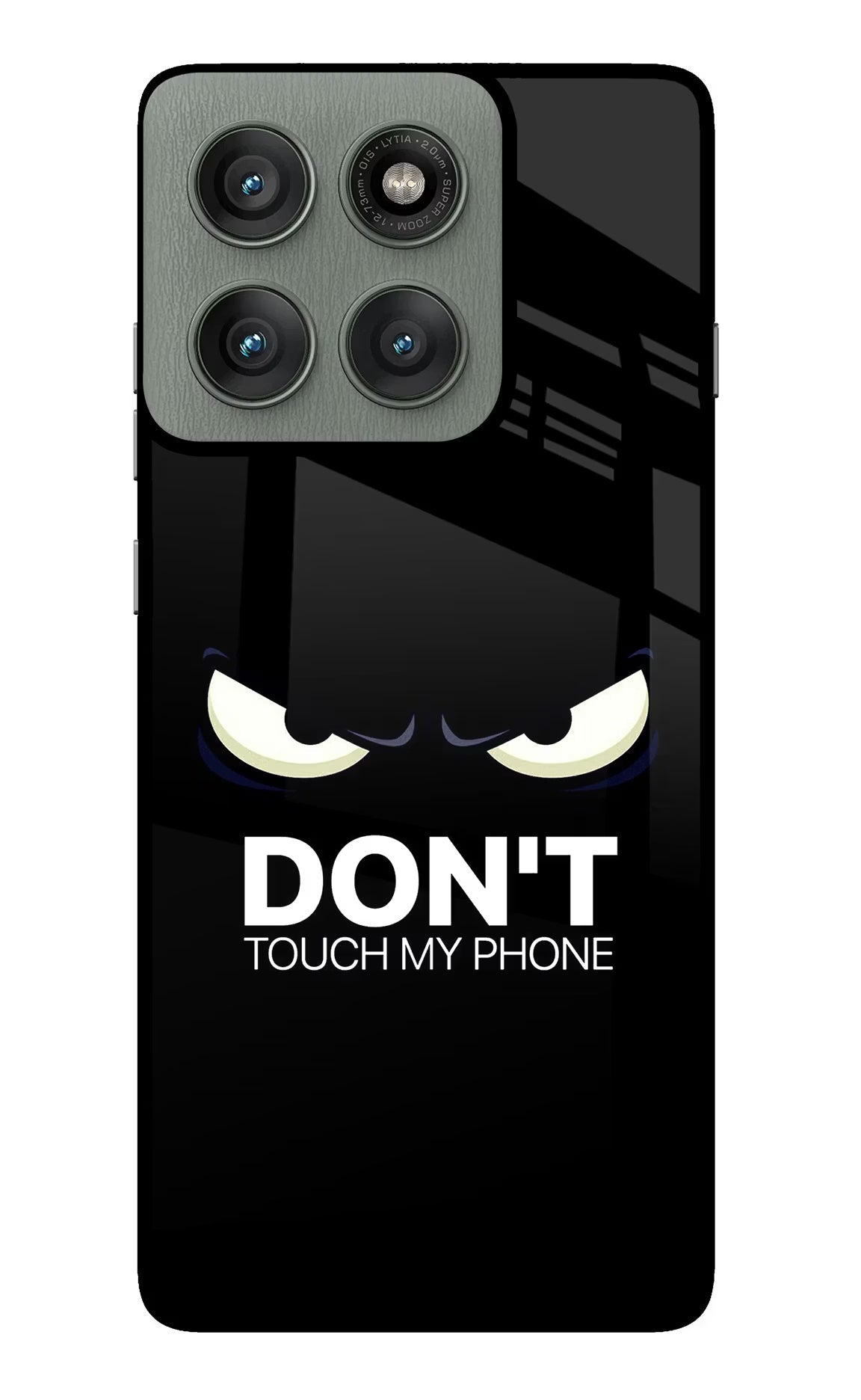 Don'T Touch My Phone Moto Edge 60 Pro Glass Case