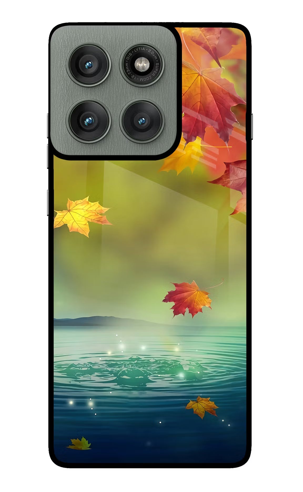 Flowers Moto Edge 60 Pro Back Cover