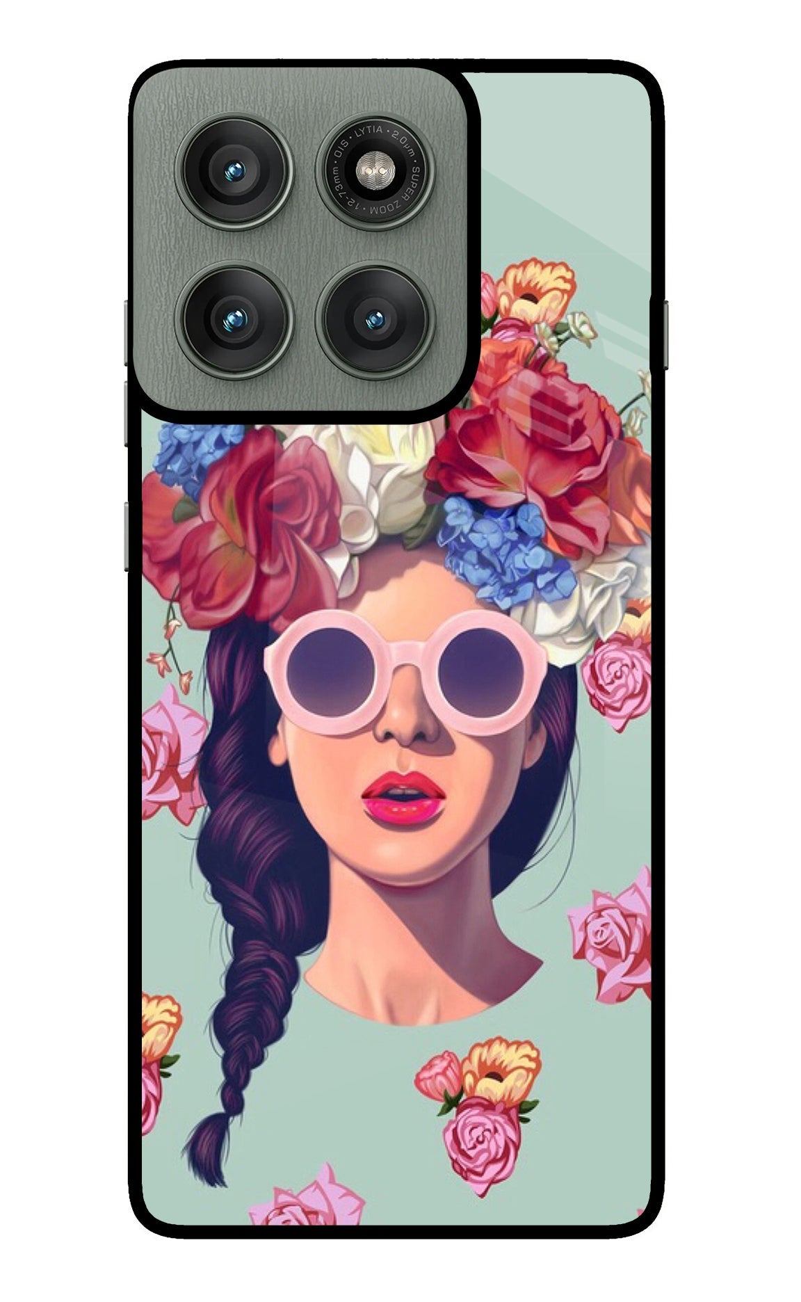 Pretty Girl Moto Edge 60 Pro Back Cover